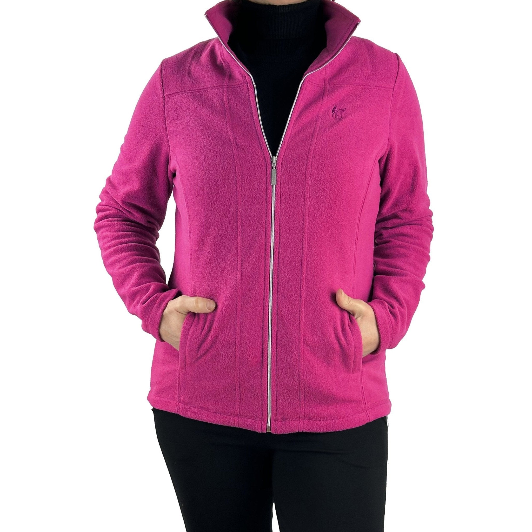 Fleecejacke mit Stecktaschen. Mode von Hajo. Seidel Moden Onlineshop