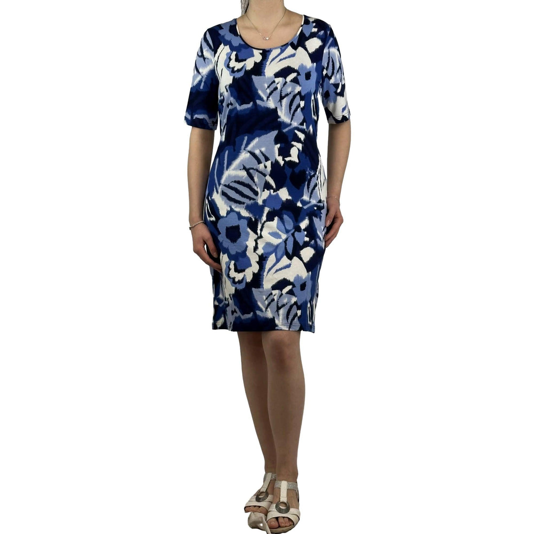 Kleid mit Stretch. Mode von Hajo. Seidel Moden Onlineshop