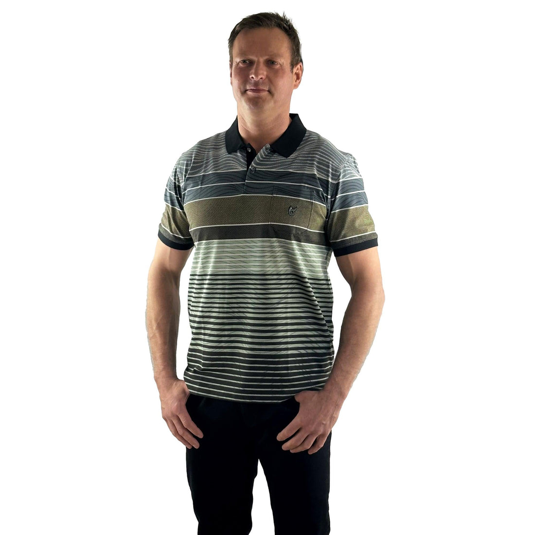 Polo mit Knöpfen. Mode von Hajo. Seidel Moden Onlineshop