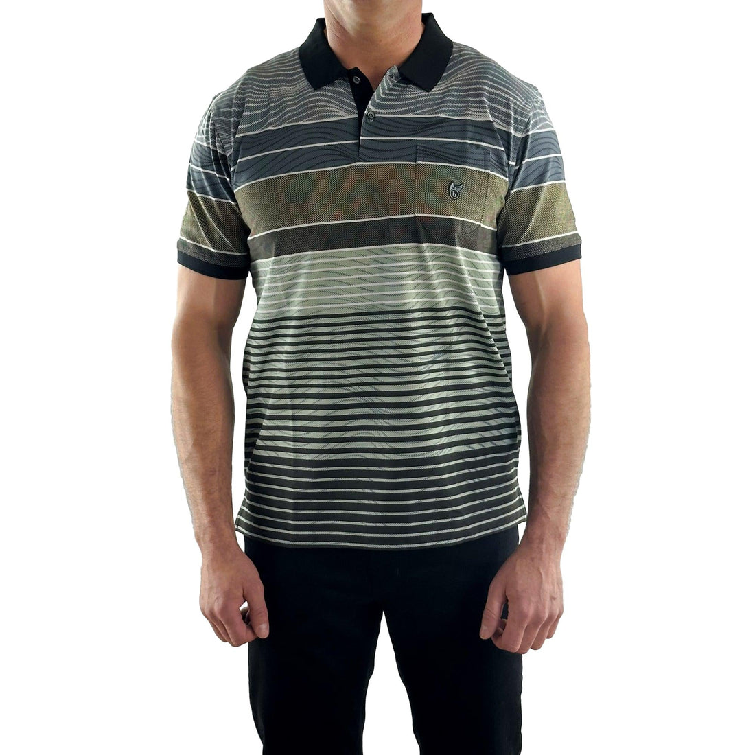 Polo mit Knöpfen. Mode von Hajo. Seidel Moden Onlineshop