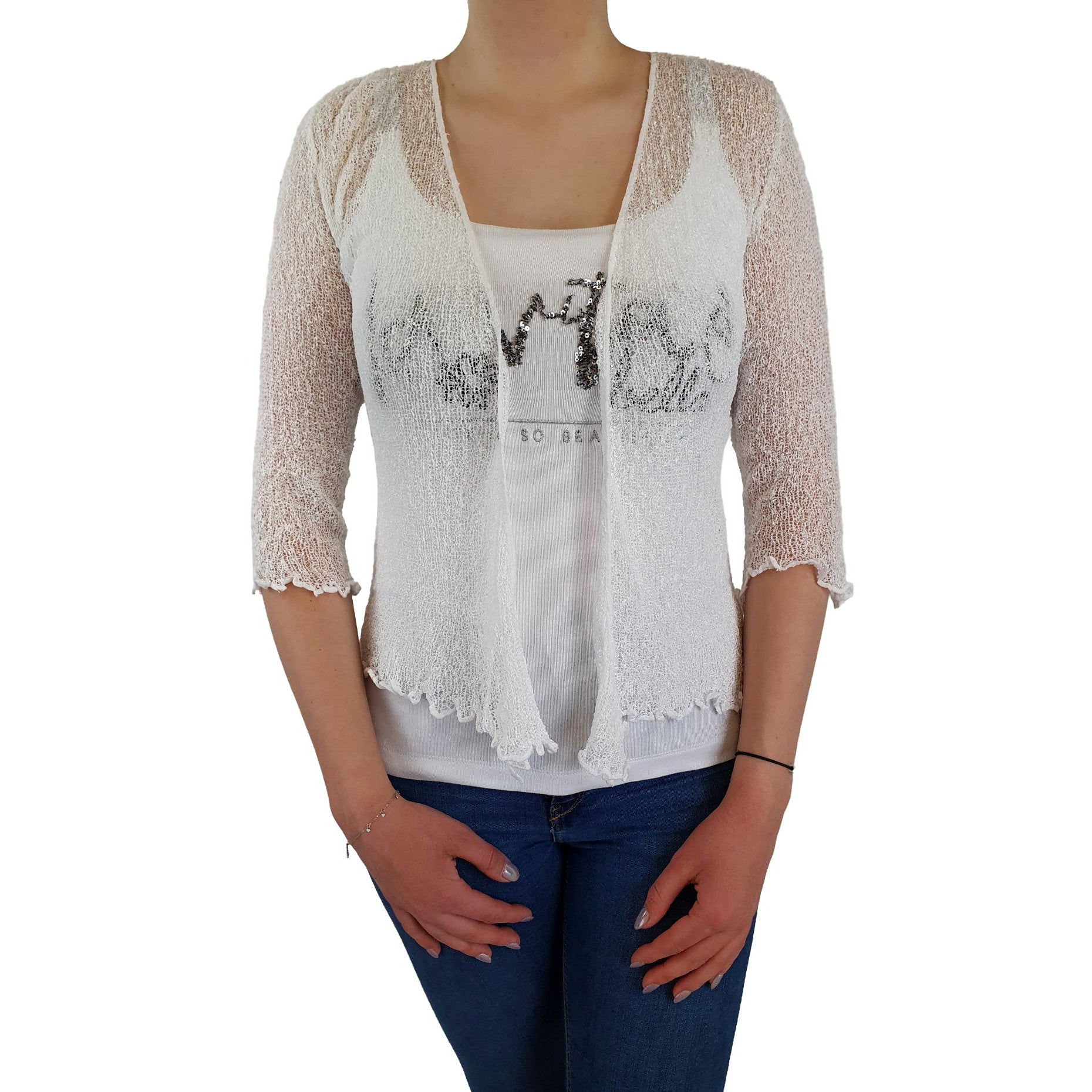 Häkel-Bolero One Size. Mode von ikat. Seidel Moden Onlineshop