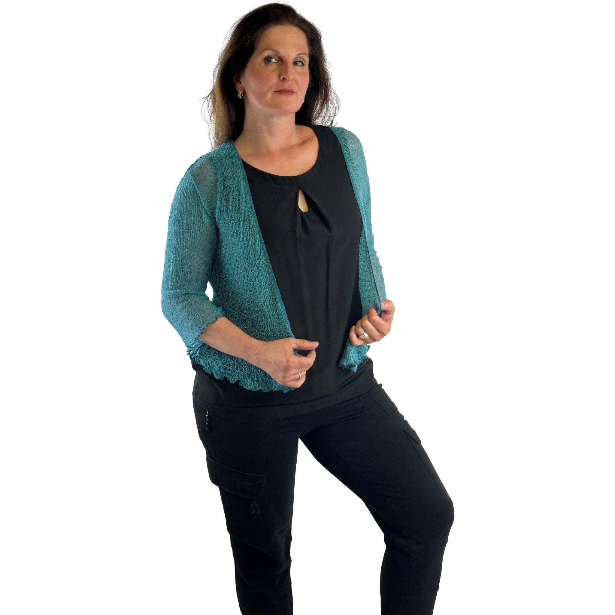 Häkel-Bolero One Size. Mode von ikat. Seidel Moden Onlineshop