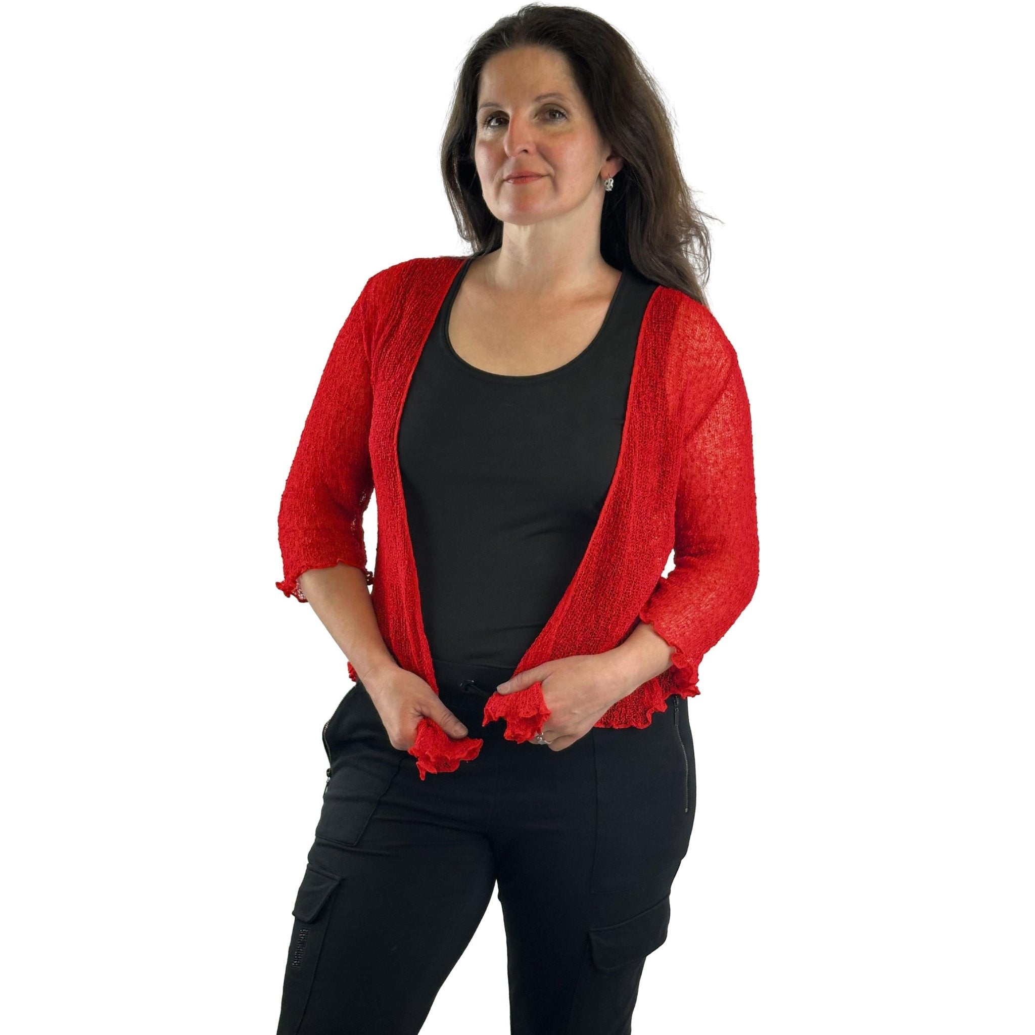 Häkel-Bolero One Size. Mode von ikat. Seidel Moden Onlineshop