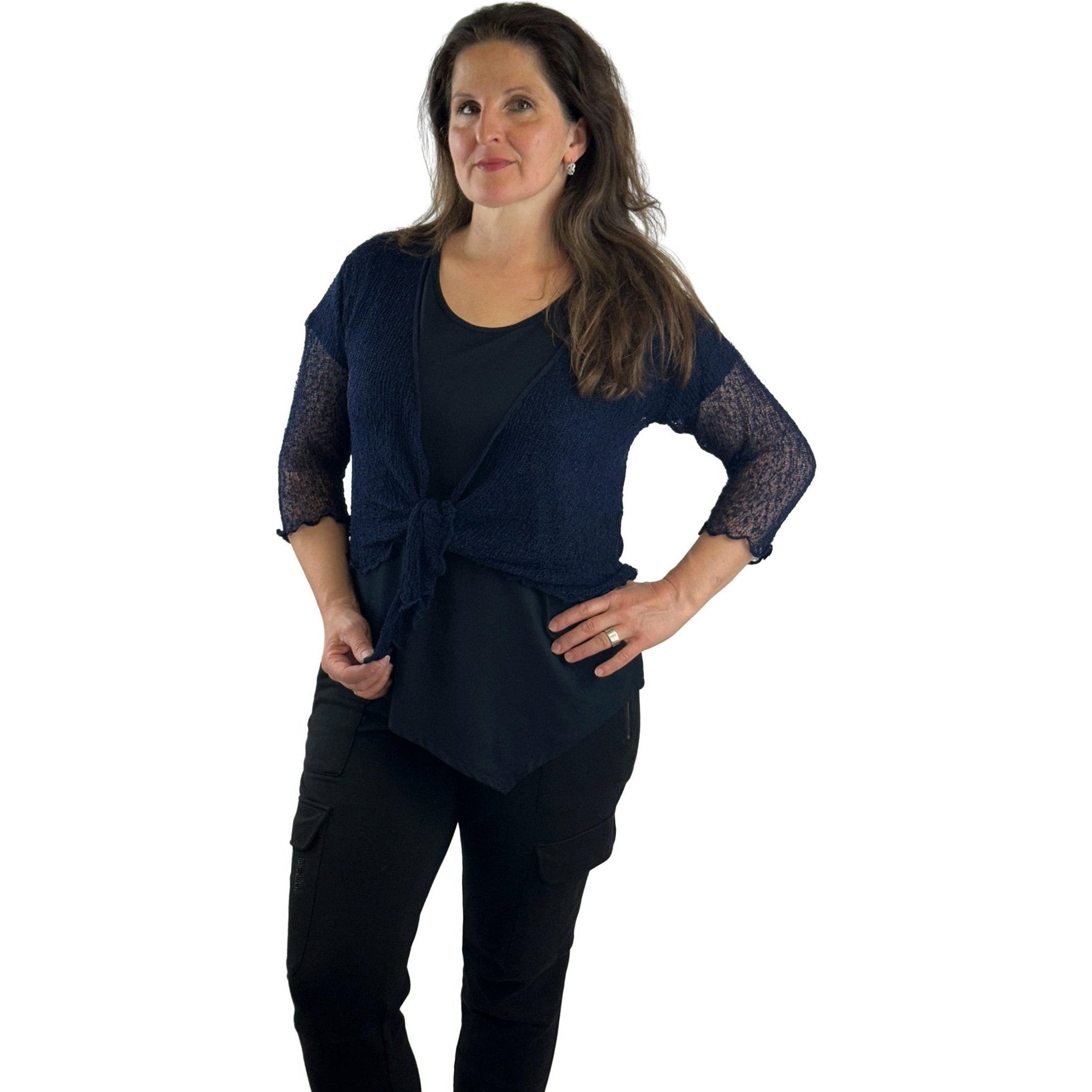 Häkel-Bolero One Size. Mode von ikat. Seidel Moden Onlineshop