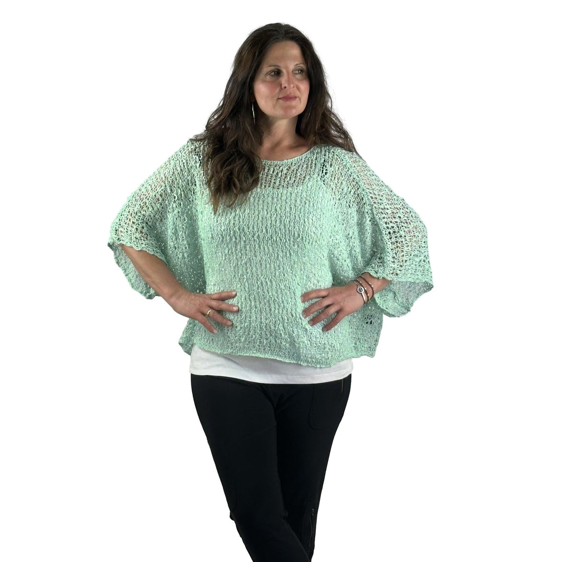 Häkelponcho. Mode von ikat. Seidel Moden Onlineshop