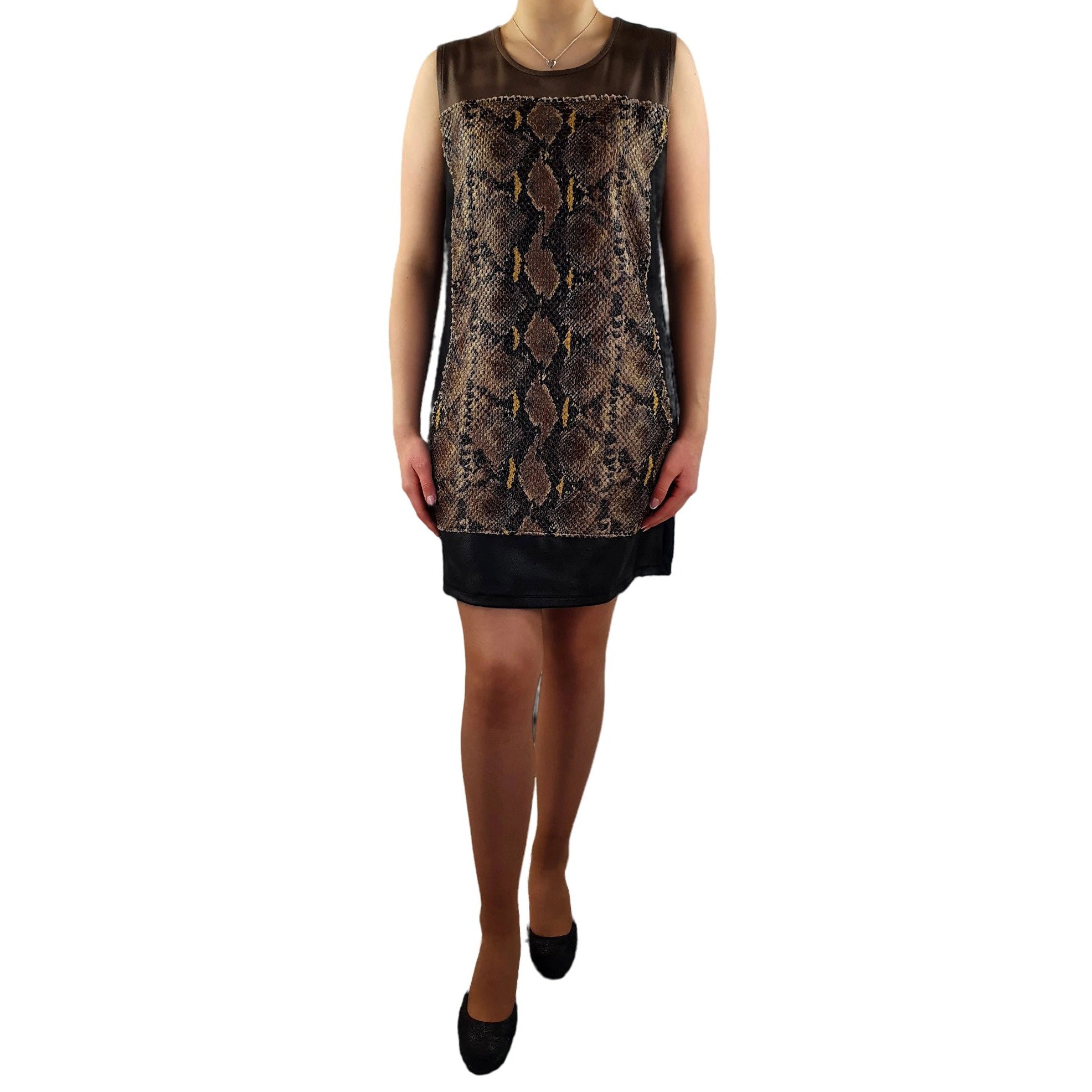 Kleid mit Animal-Print. Mode von Kalisson. Seidel Moden Onlineshop