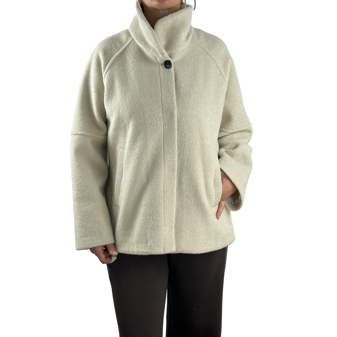 Jacke in Wolloptik. Mode von Lebek. Seidel Moden Onlineshop