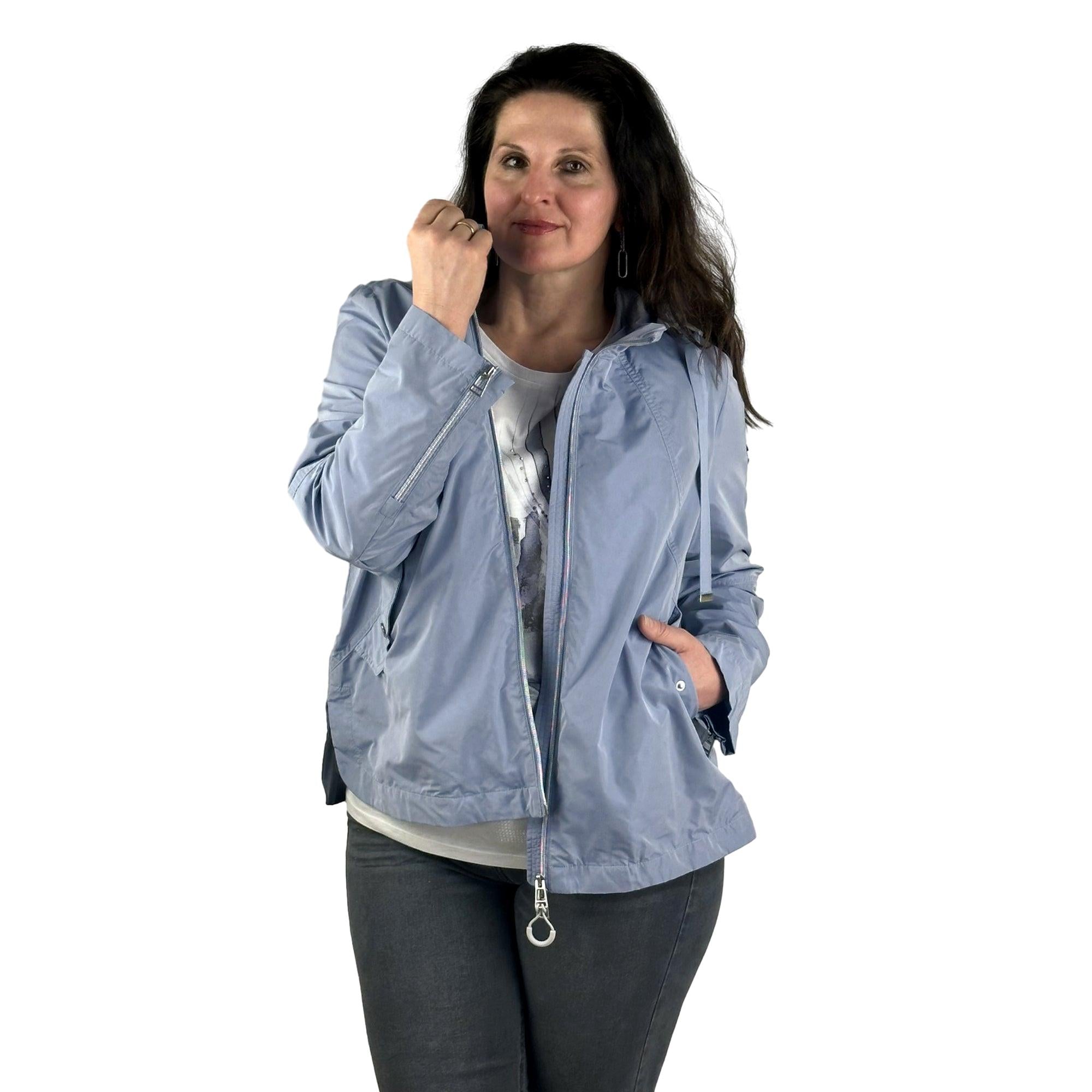 Übergangsjacke mit Kapuze. Mode von Manisa. Seidel Moden Onlineshop