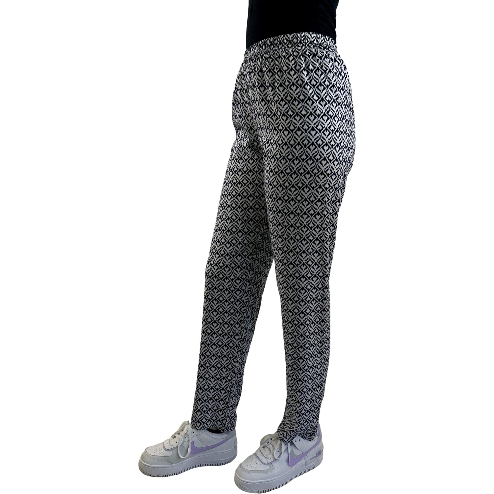 Hose mit Allover-Print. Mode von Marinello. Seidel Moden Onlineshop