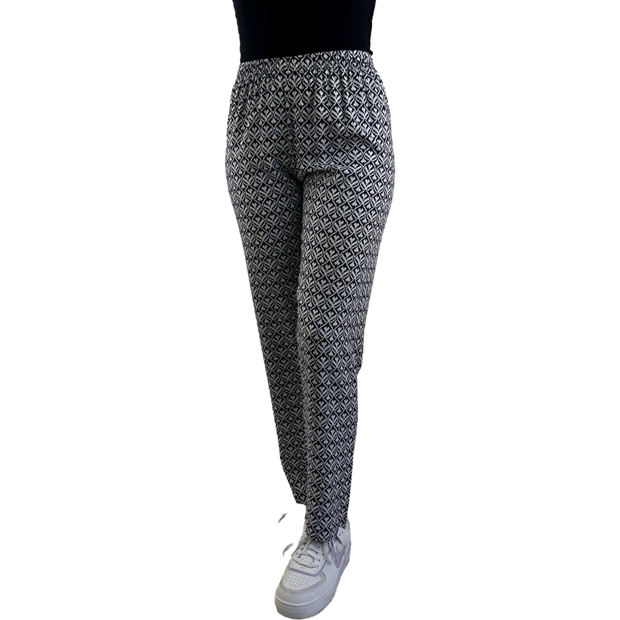 Hose mit Allover-Print. Mode von Marinello. Seidel Moden Onlineshop