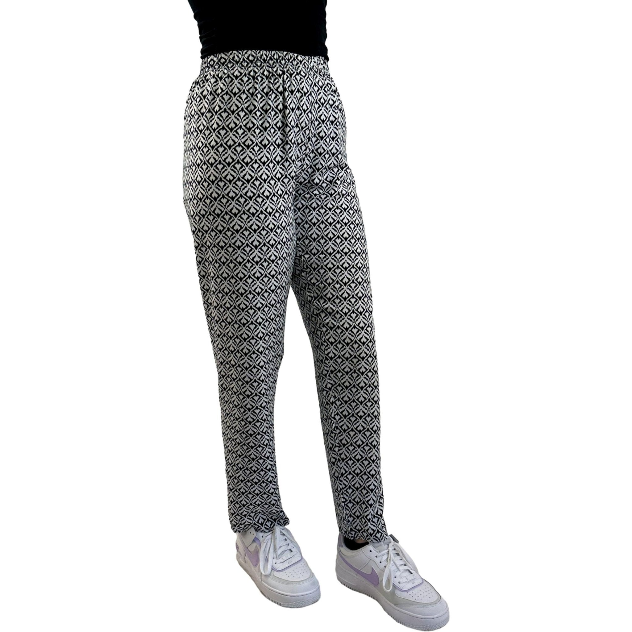 Hose mit Allover-Print. Mode von Marinello. Seidel Moden Onlineshop