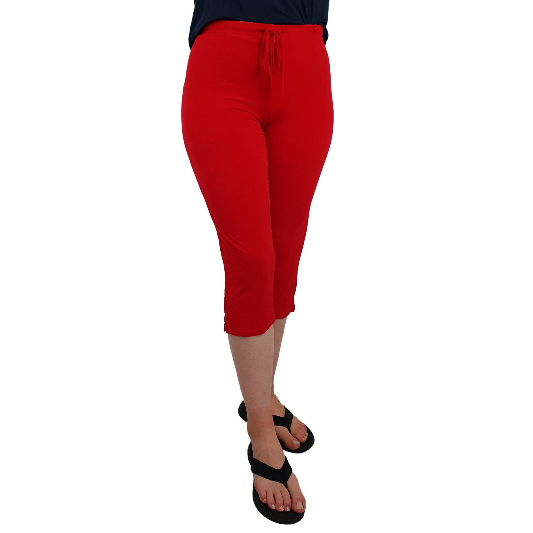 3/4 Hose mit Schlupfbund und Seitenschlitz. Mode von Marinello. Seidel Moden Onlineshop