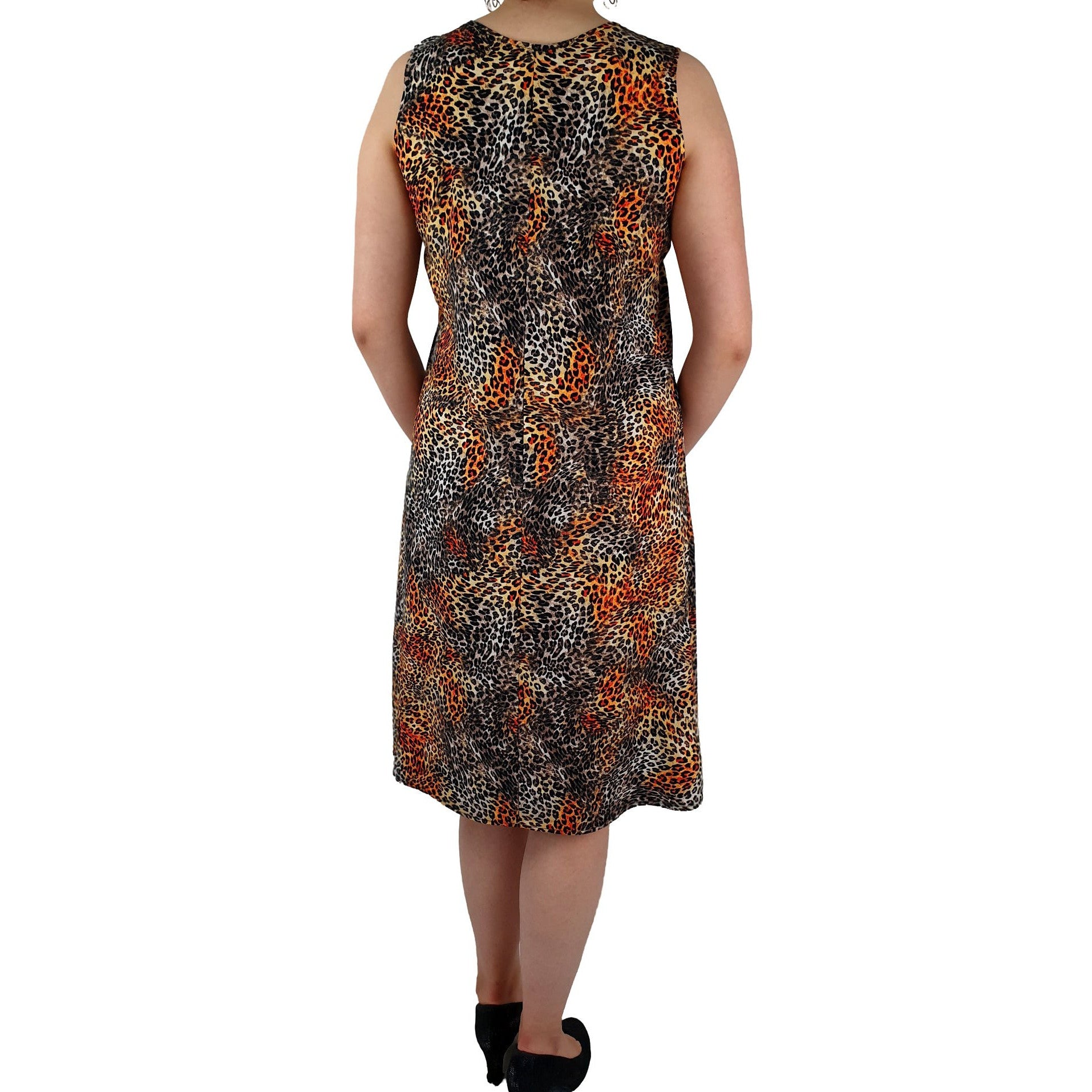 Kleid mit Animal-Print. Mode von Marinello. Seidel Moden Onlineshop