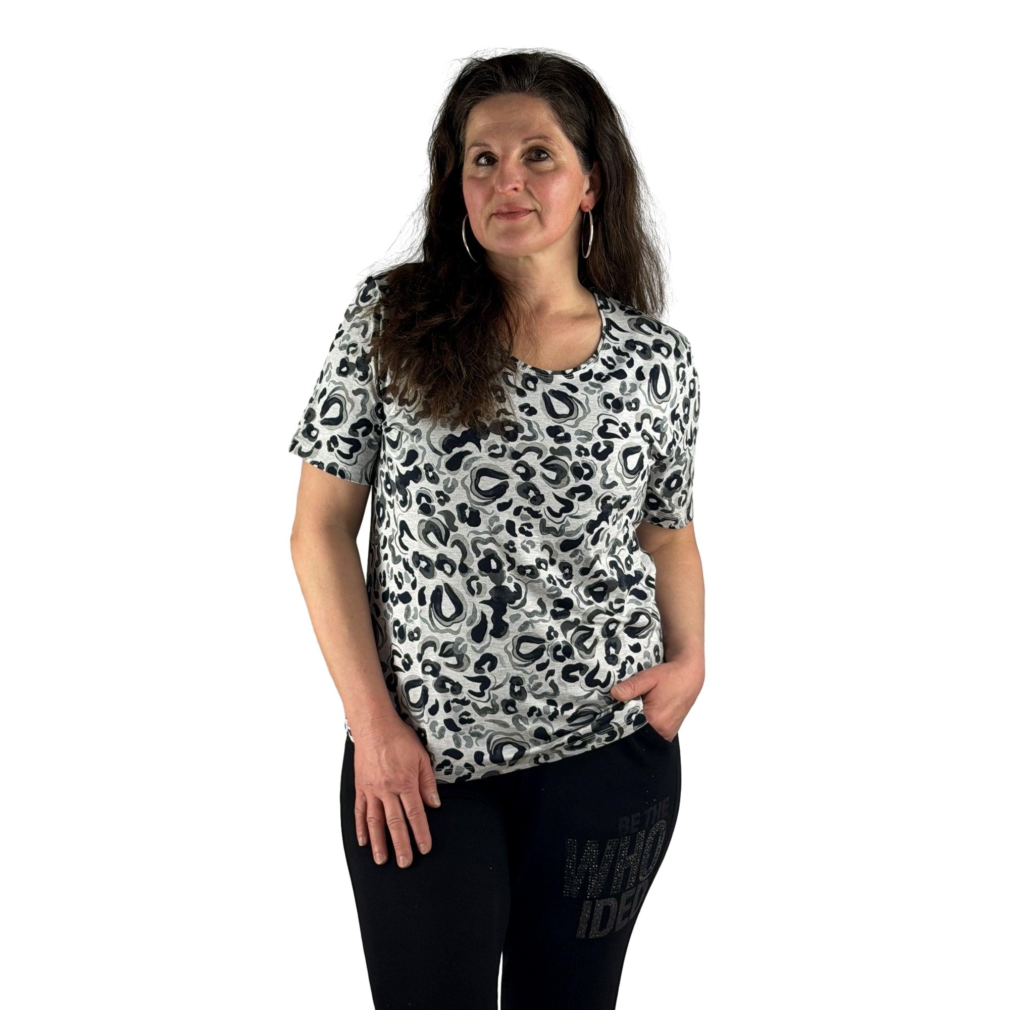Shirt mit Leoprint - Mode von Marinello