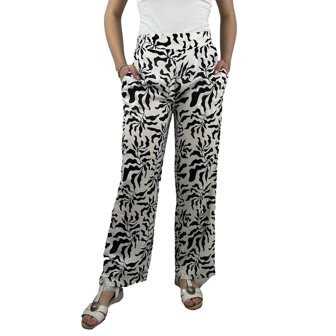 Sommerhose gemustert. Mode von Marinello. Seidel Moden Onlineshop