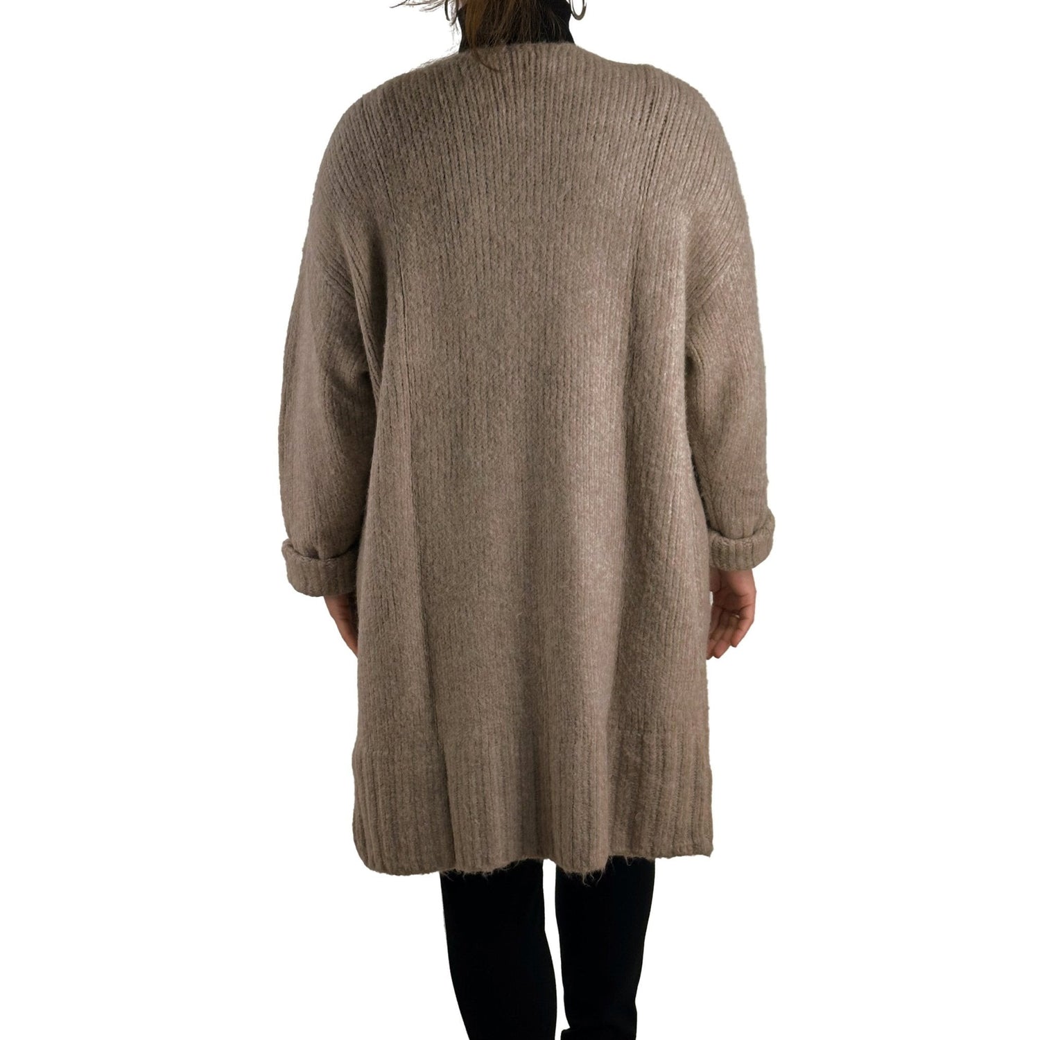 Strickjacke mit breiten Rippenbündchen. Mode von Mekstone. Seidel Moden Onlineshop