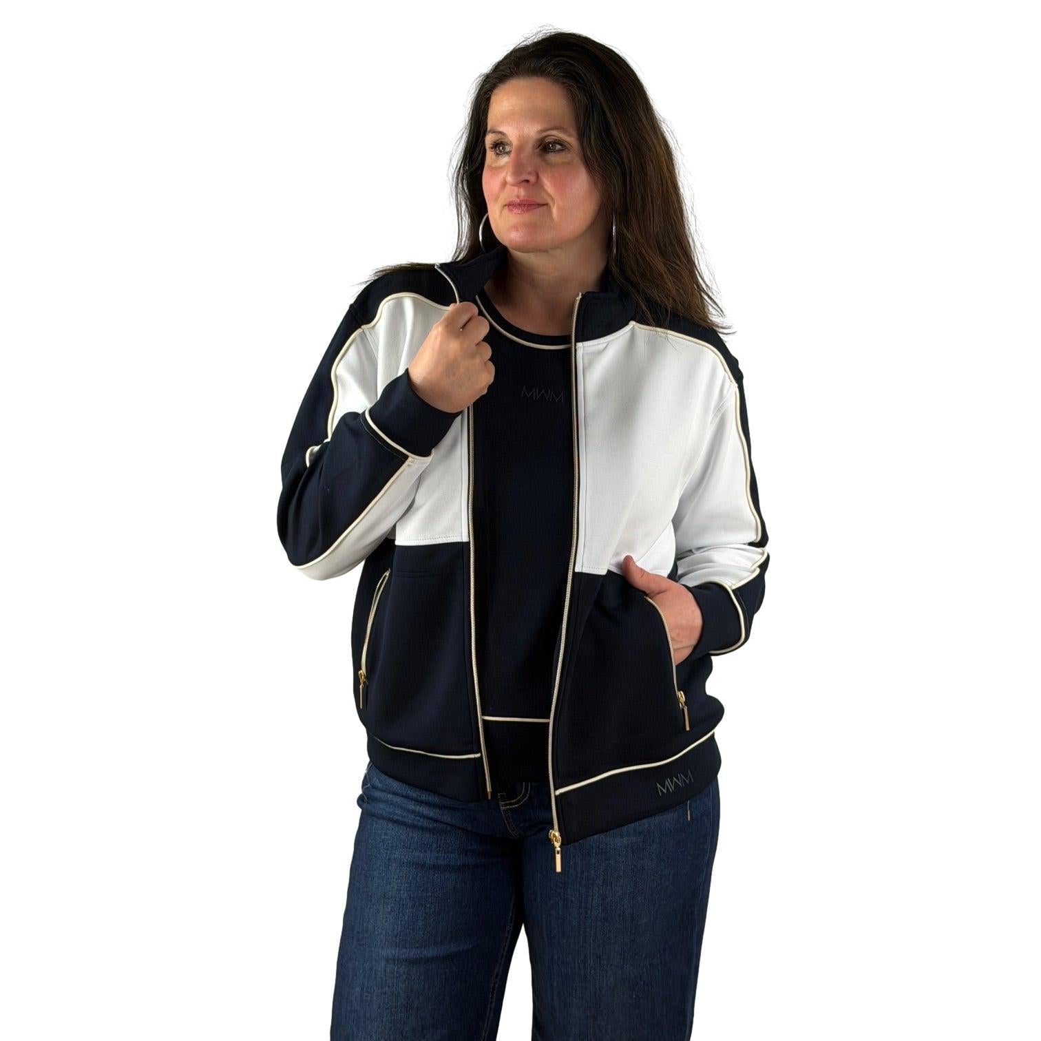 Sweatjacke mit Stehkragen - Mode von MICHA