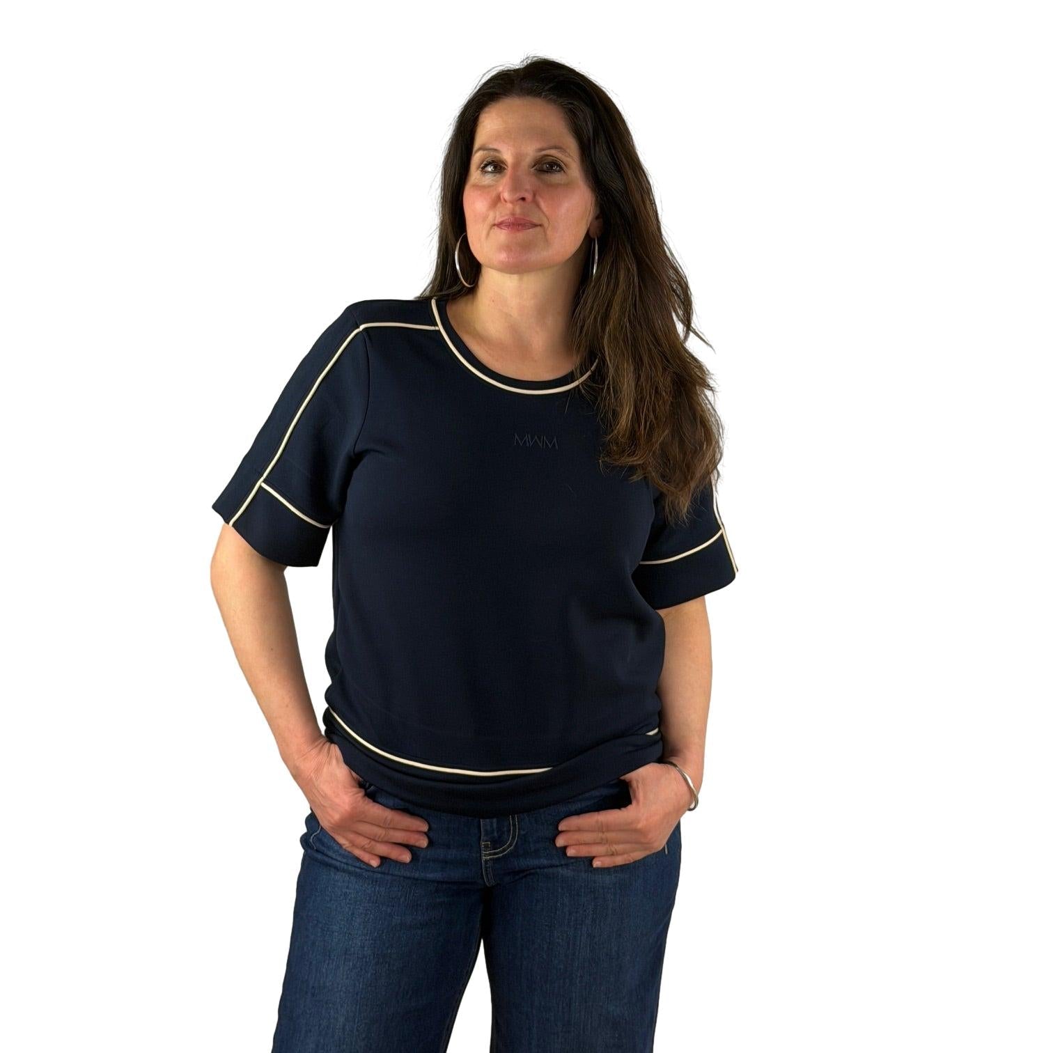 Sweatshirt mit Ziernähten - Mode von MICHA