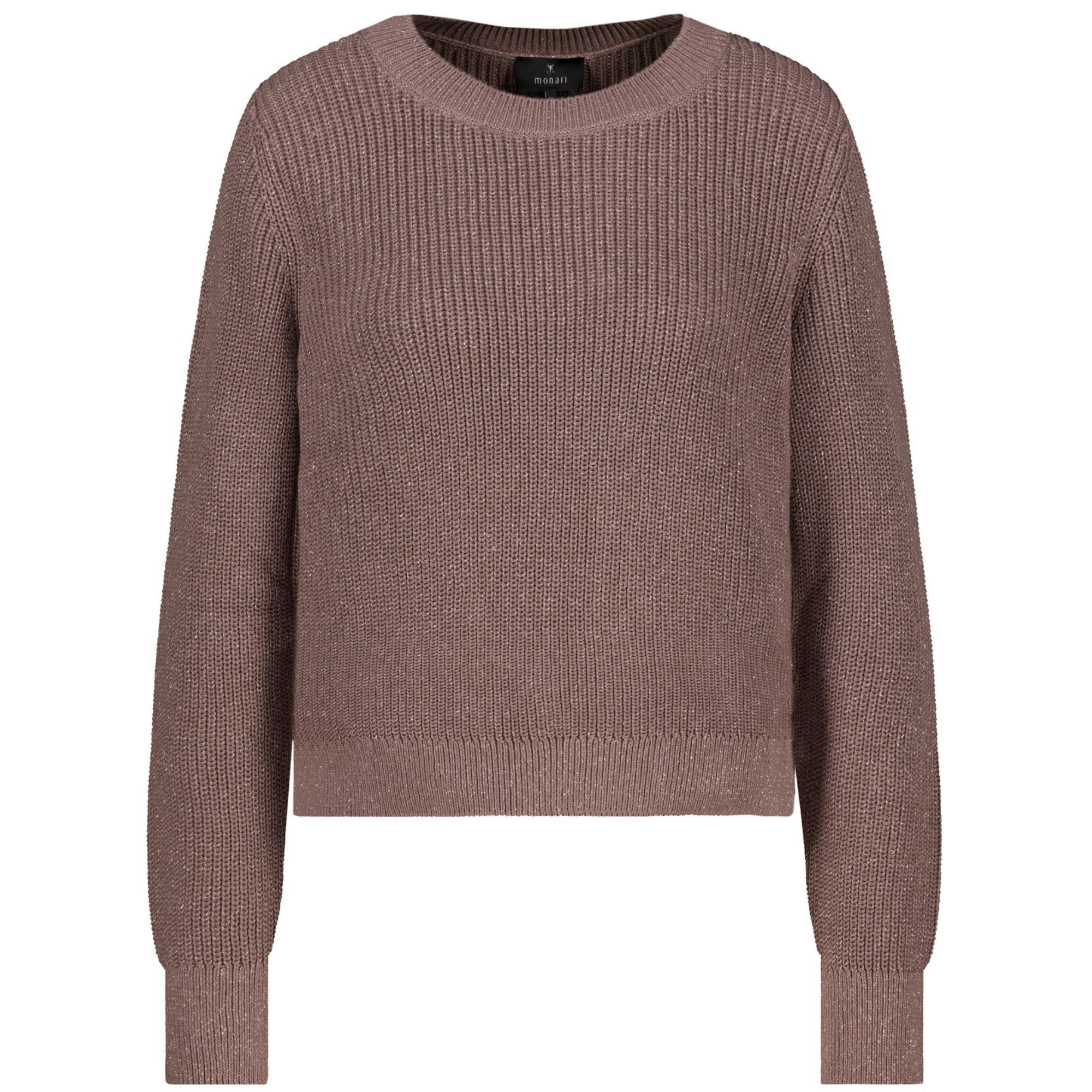 Basic-Strickpullover mit Lurex - Mode von Monari
