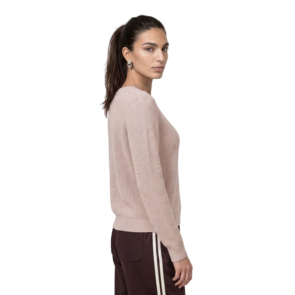 Basic-Strickpullover mit Lurex - Mode von Monari