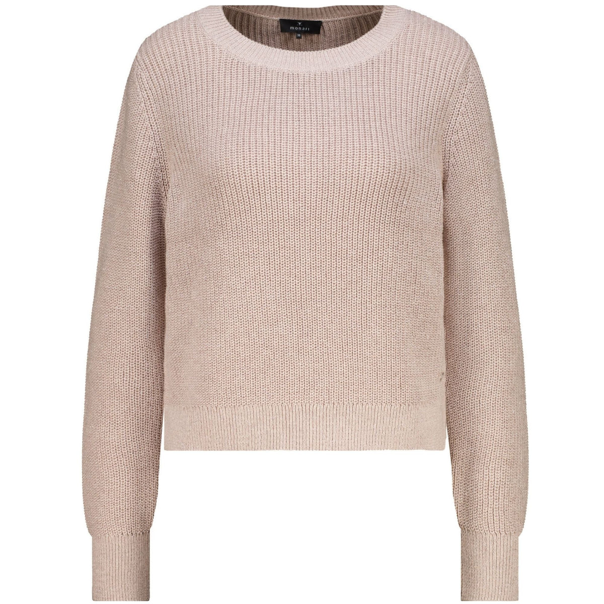 Basic-Strickpullover mit Lurex - Mode von Monari