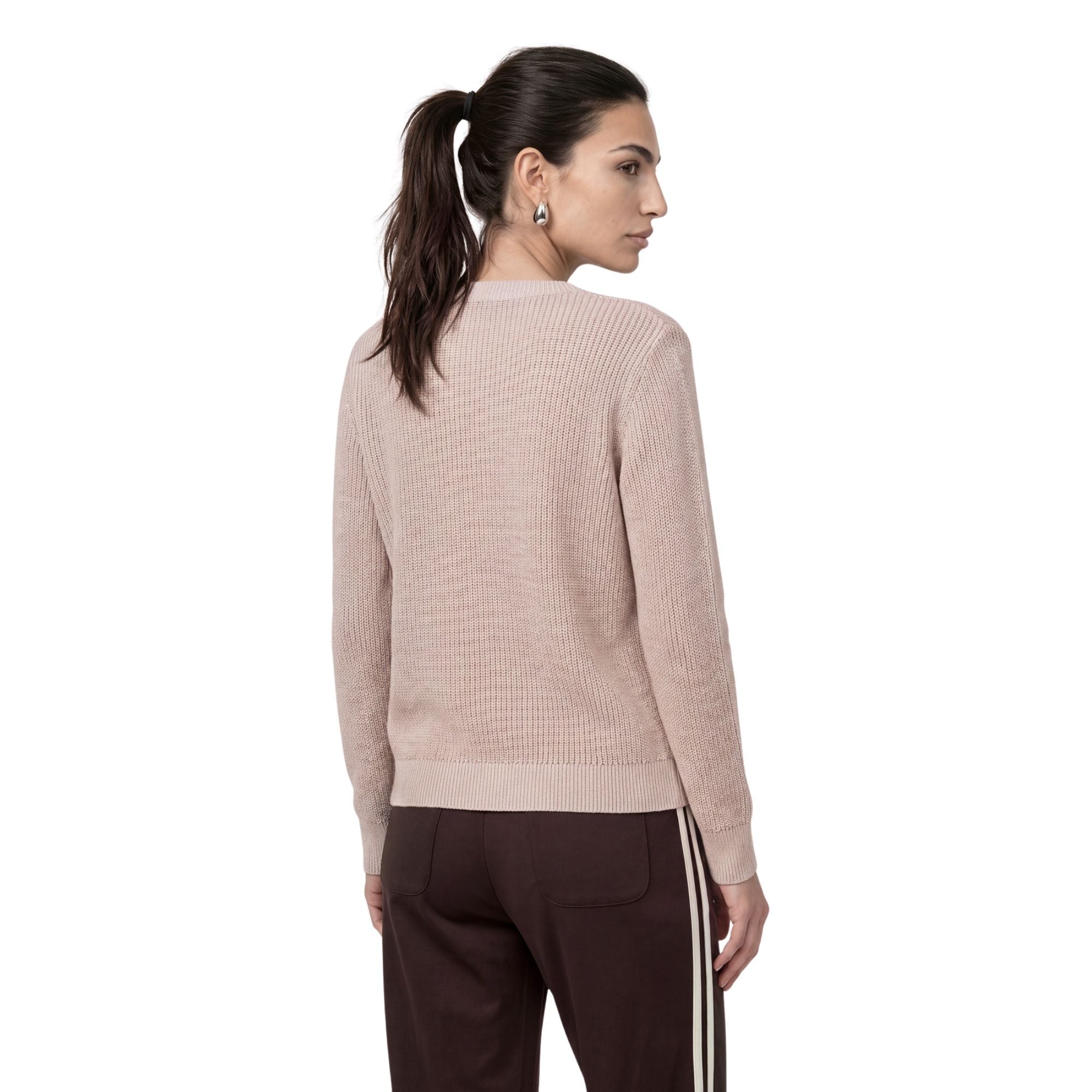 Basic-Strickpullover mit Lurex - Mode von Monari