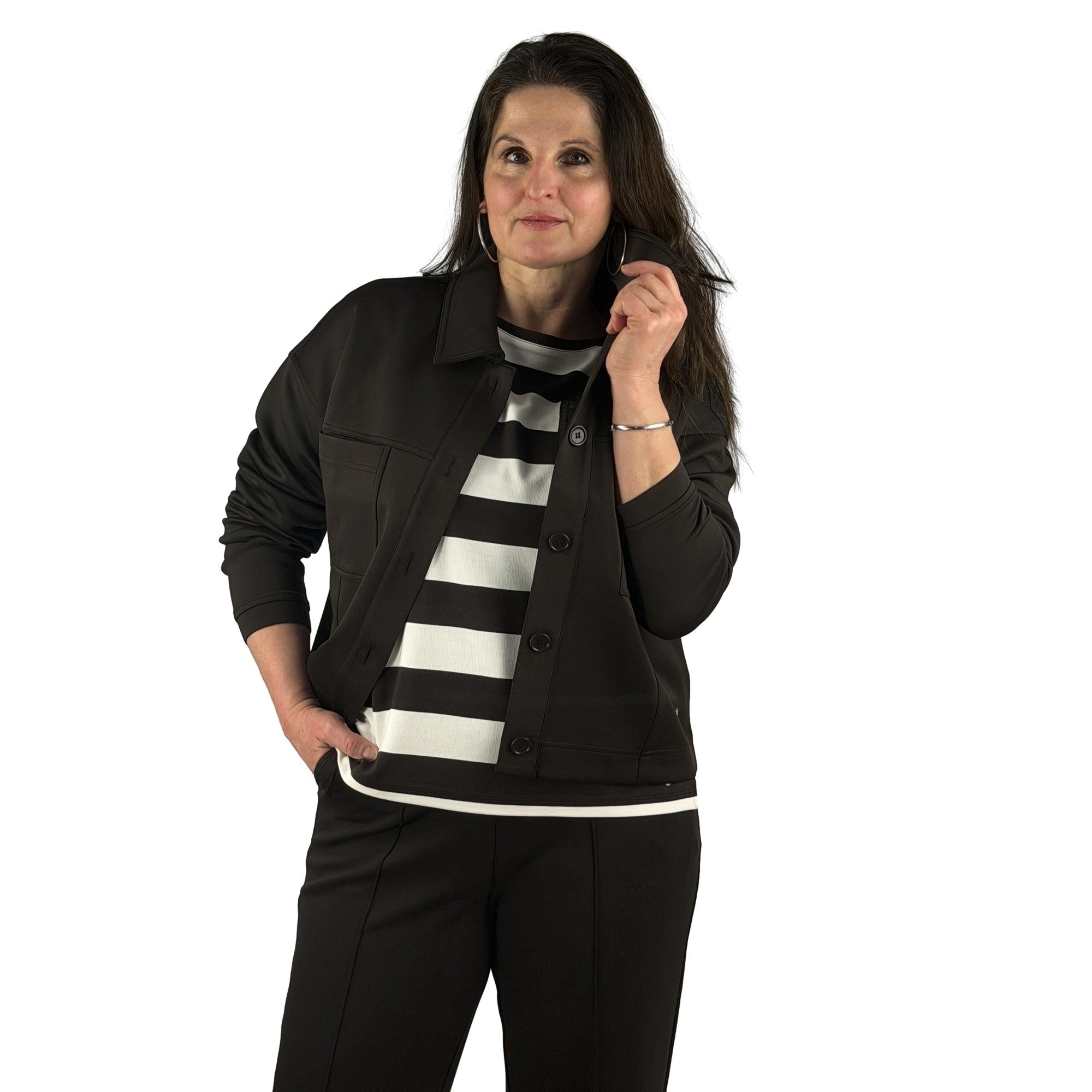 Blouson mit Knöpfen - Mode von Monari