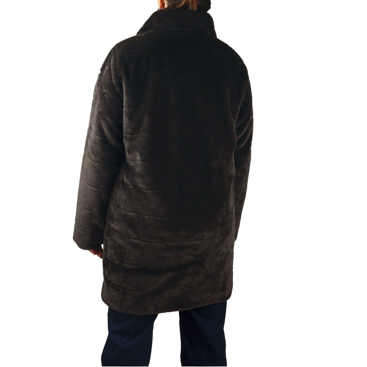 Mantel in Flauschoptik. Mode von Monari. Seidel Moden Onlineshop