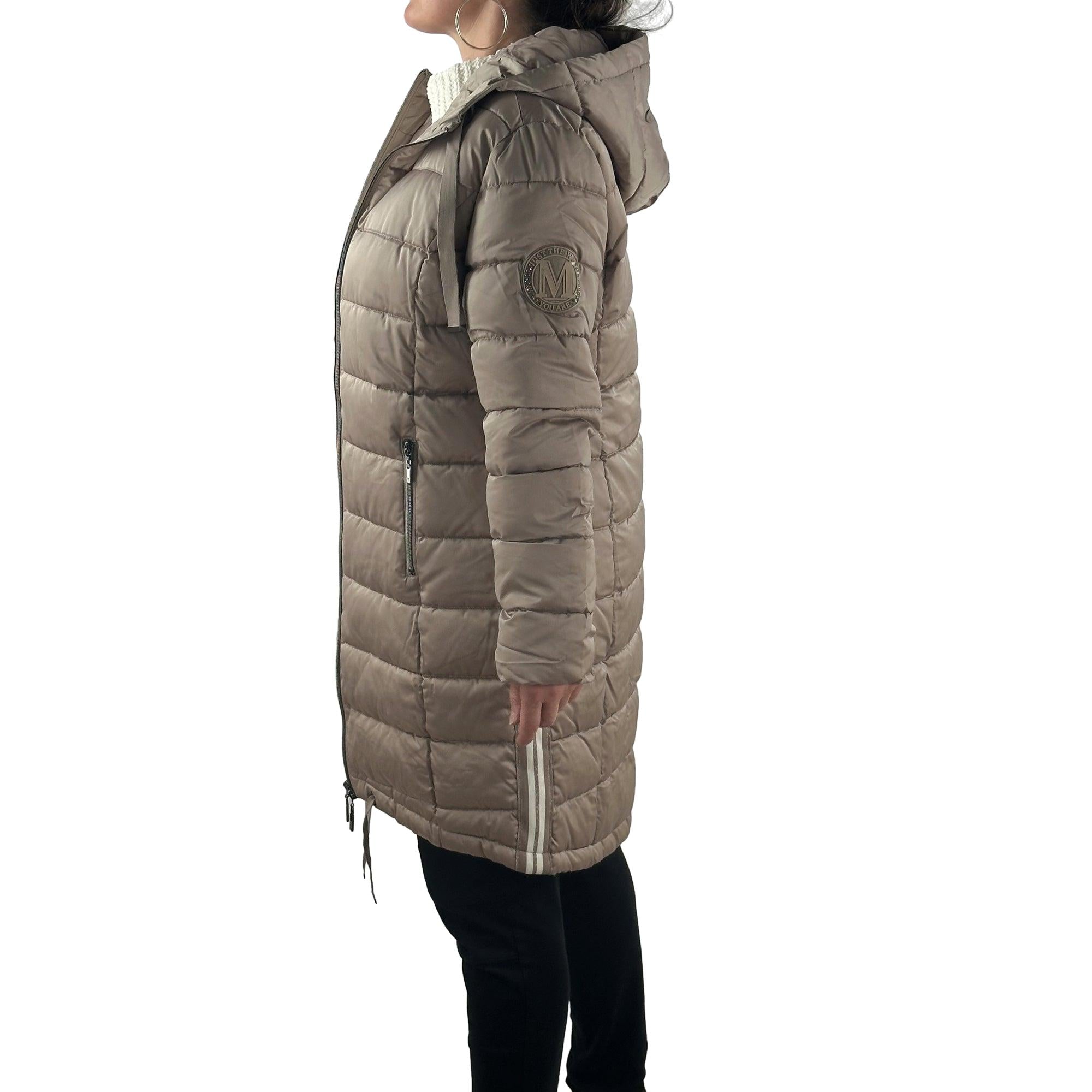 Mantel mit Galon. Mode von Monari. Seidel Moden Onlineshop