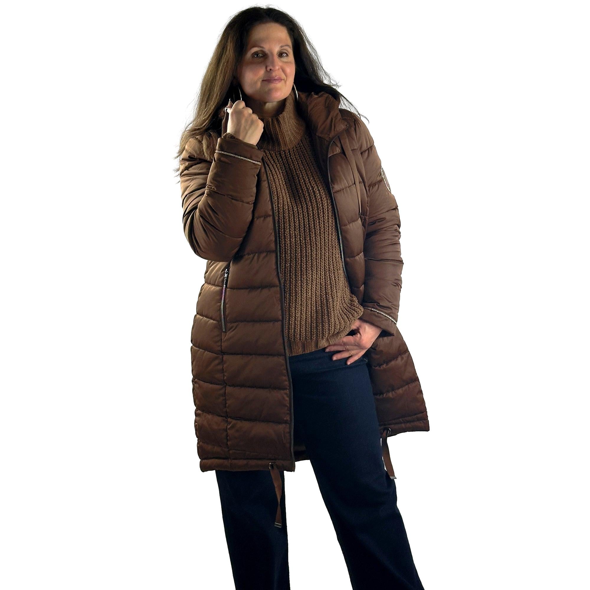 Mantel mit Strassdetails. Mode von Monari. Seidel Moden Onlineshop