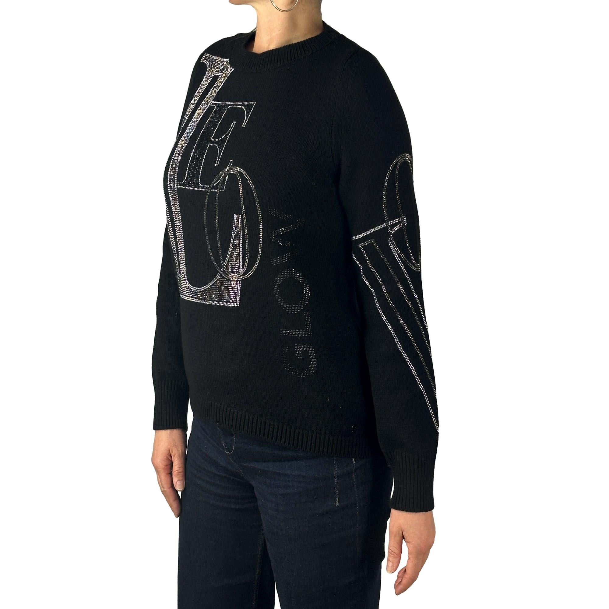 Pullover mit Strass. Mode von Monari. Seidel Moden Onlineshop