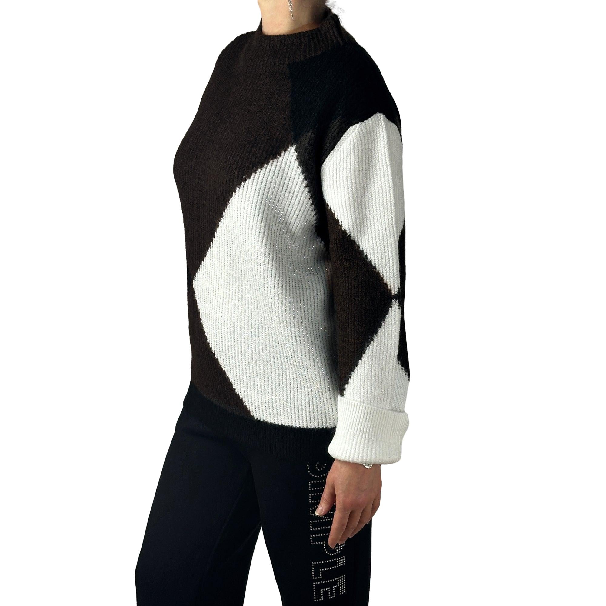 Pullover mit Strass. Mode von Monari. Seidel Moden Onlineshop