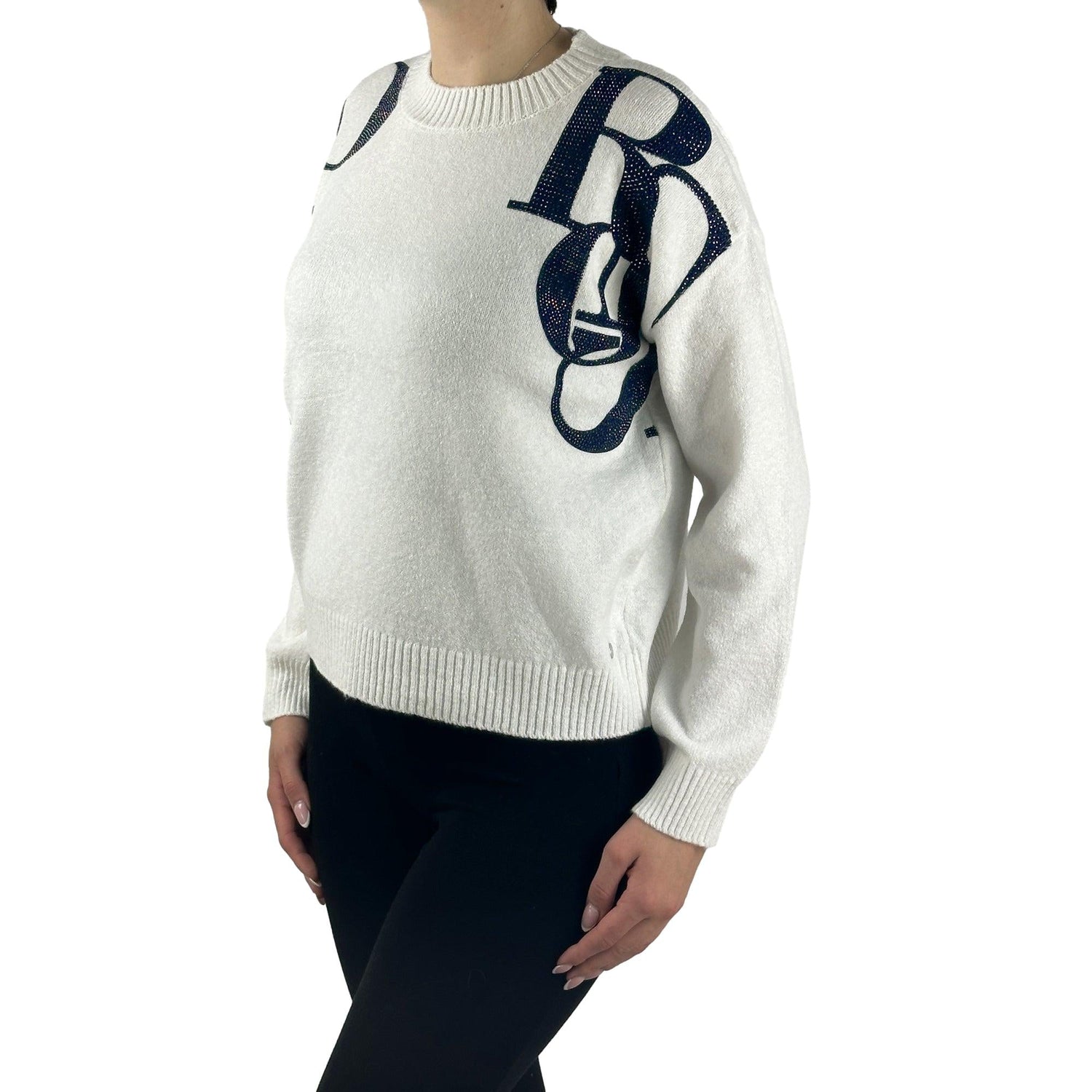 Pullover mit Strass. Mode von Monari. Seidel Moden Onlineshop
