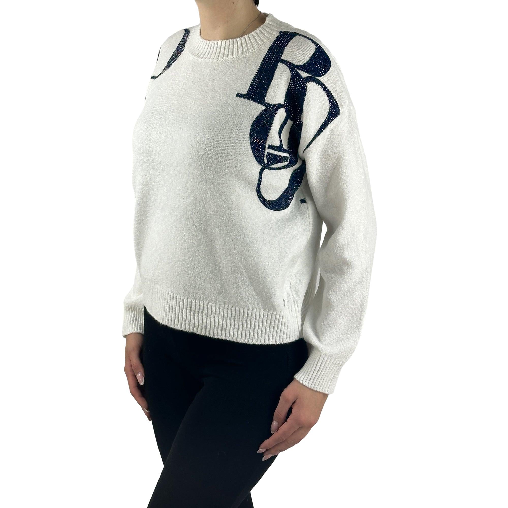 Pullover mit Strass. Mode von Monari. Seidel Moden Onlineshop