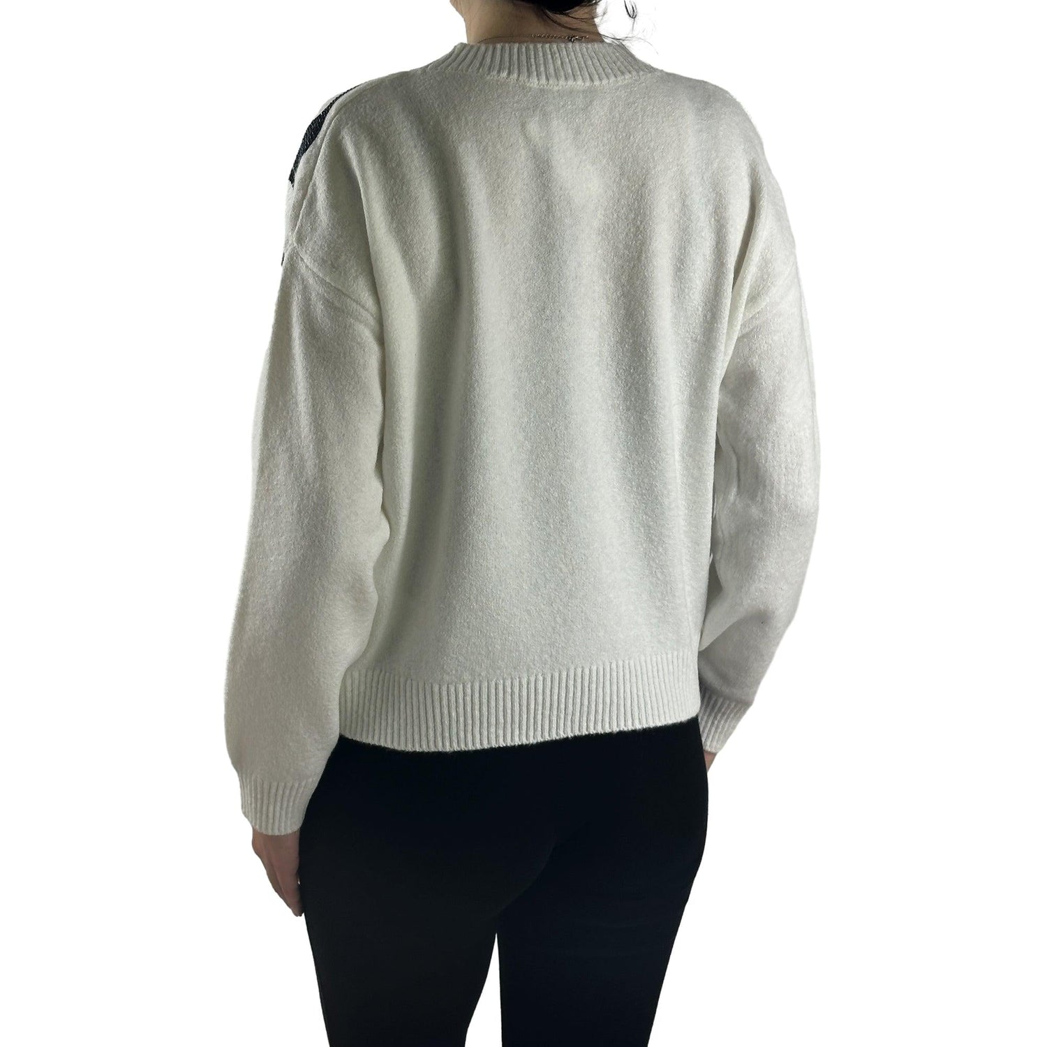 Pullover mit Strass. Mode von Monari. Seidel Moden Onlineshop