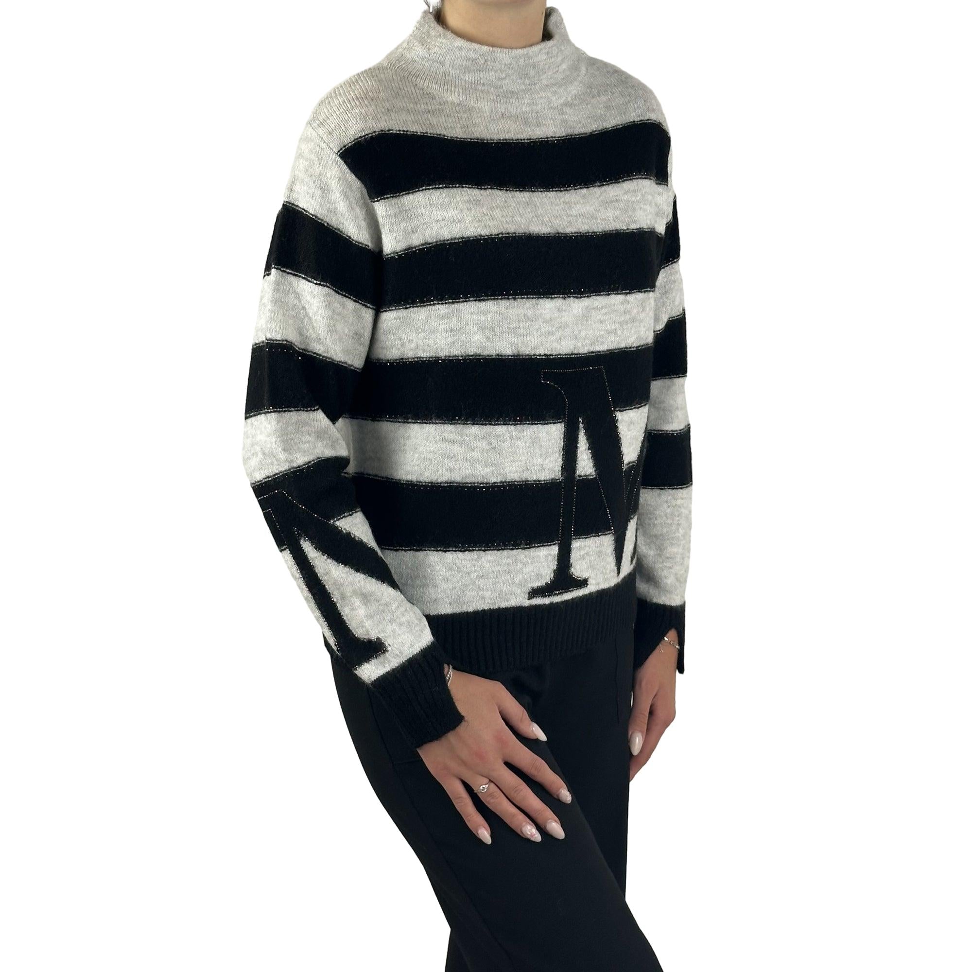 Pullover mit Streifen. Mode von Monari. Seidel Moden Onlineshop