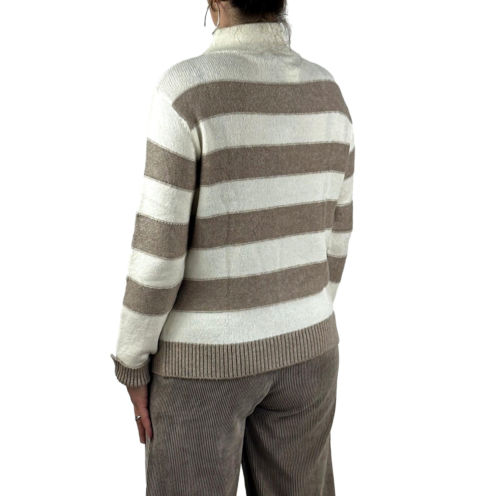 Pullover mit Streifen. Mode von Monari. Seidel Moden Onlineshop