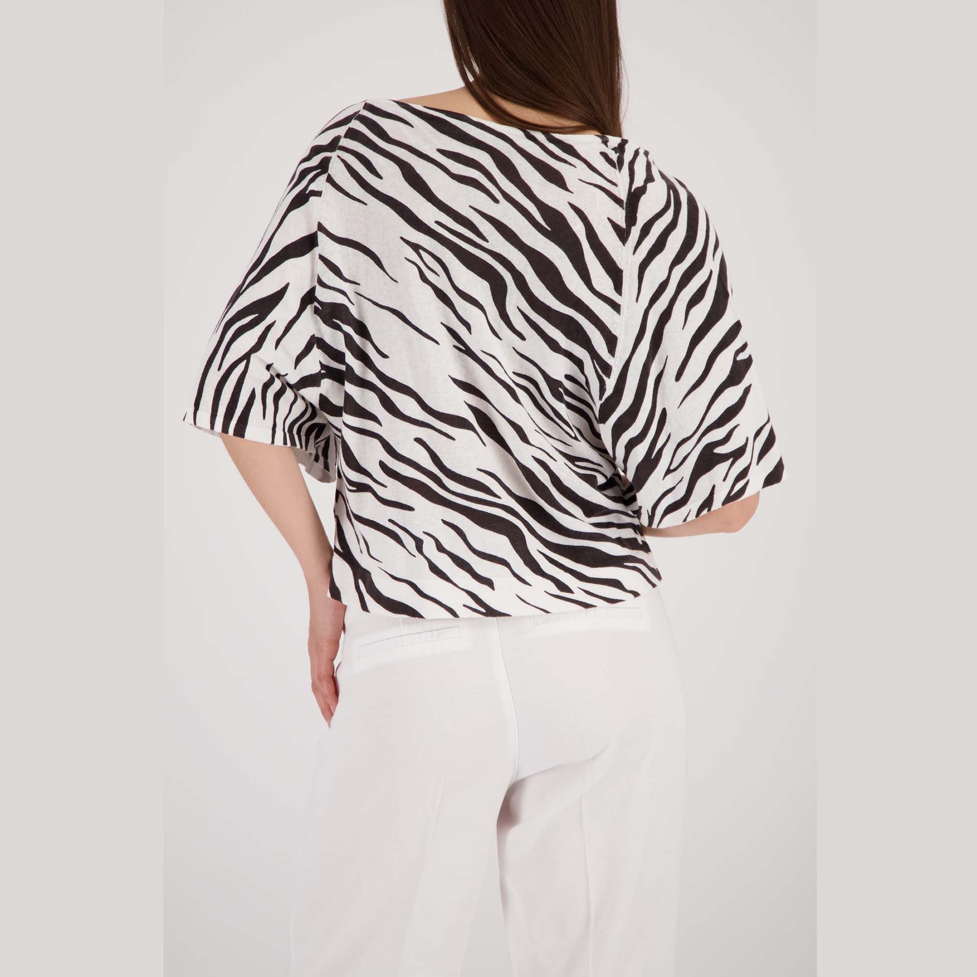 Pullover mit Tigermuster - Mode von Monari