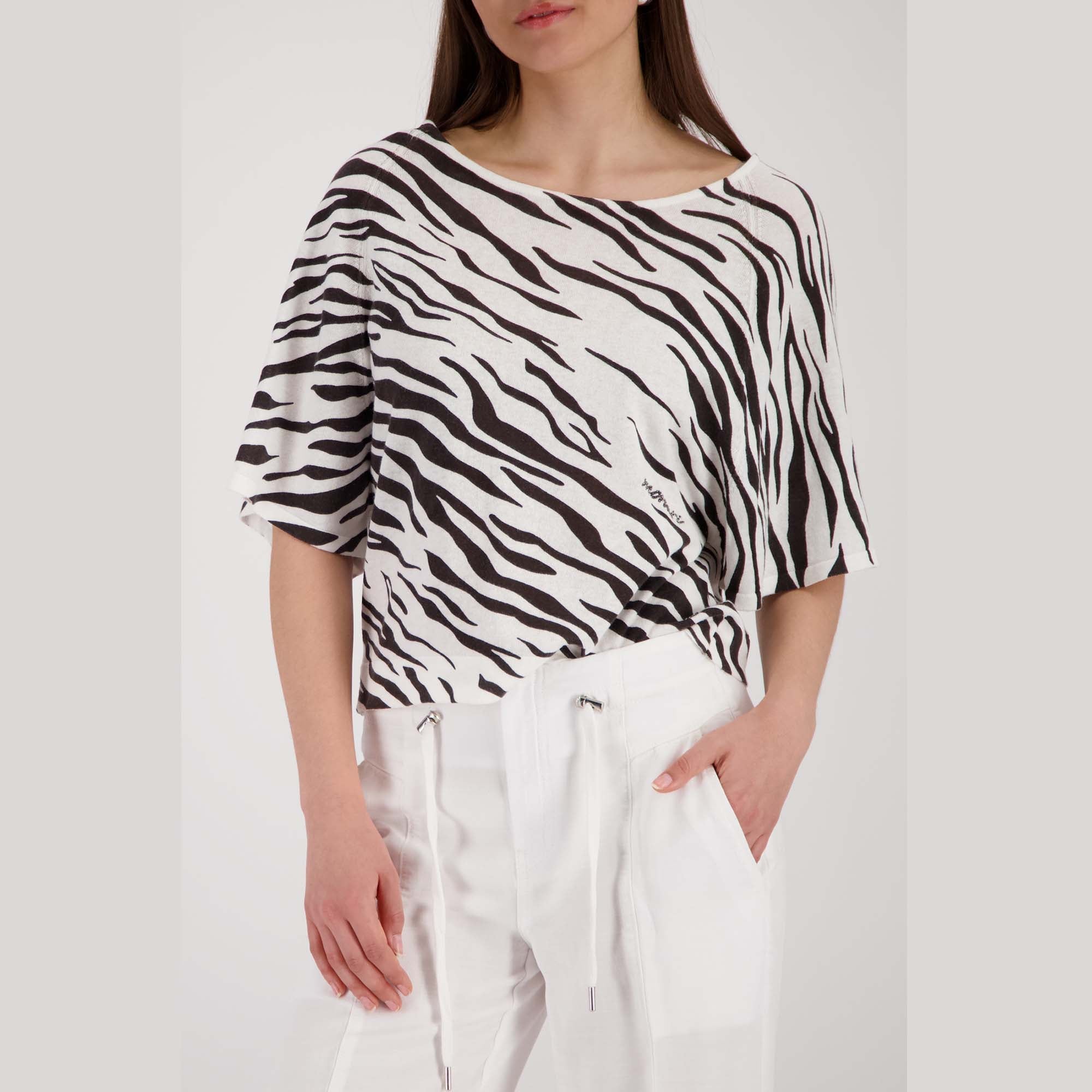 Pullover mit Tigermuster - Mode von Monari