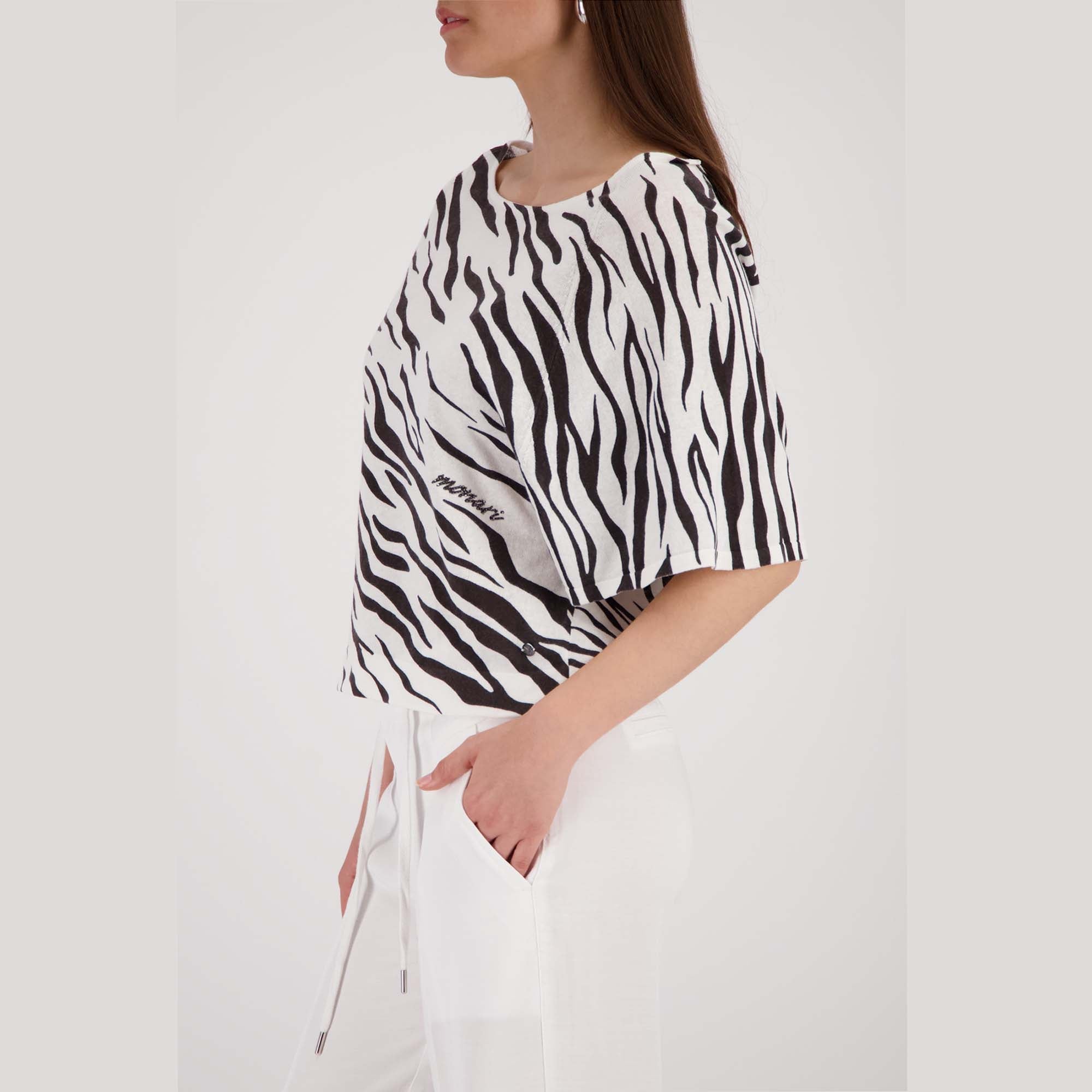 Pullover mit Tigermuster - Mode von Monari