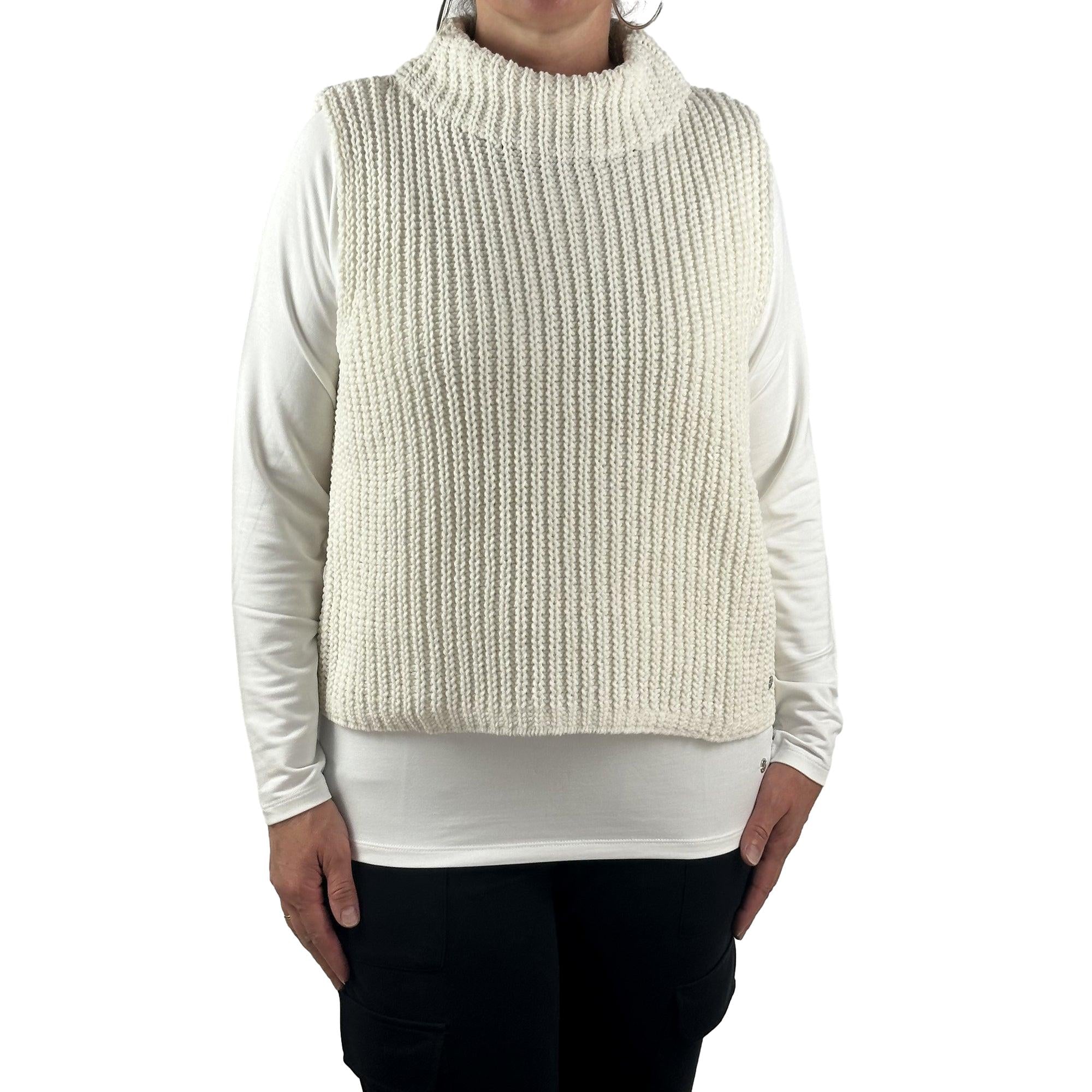 Pullunder in Chenille Optik. Mode von Monari. Seidel Moden Onlineshop