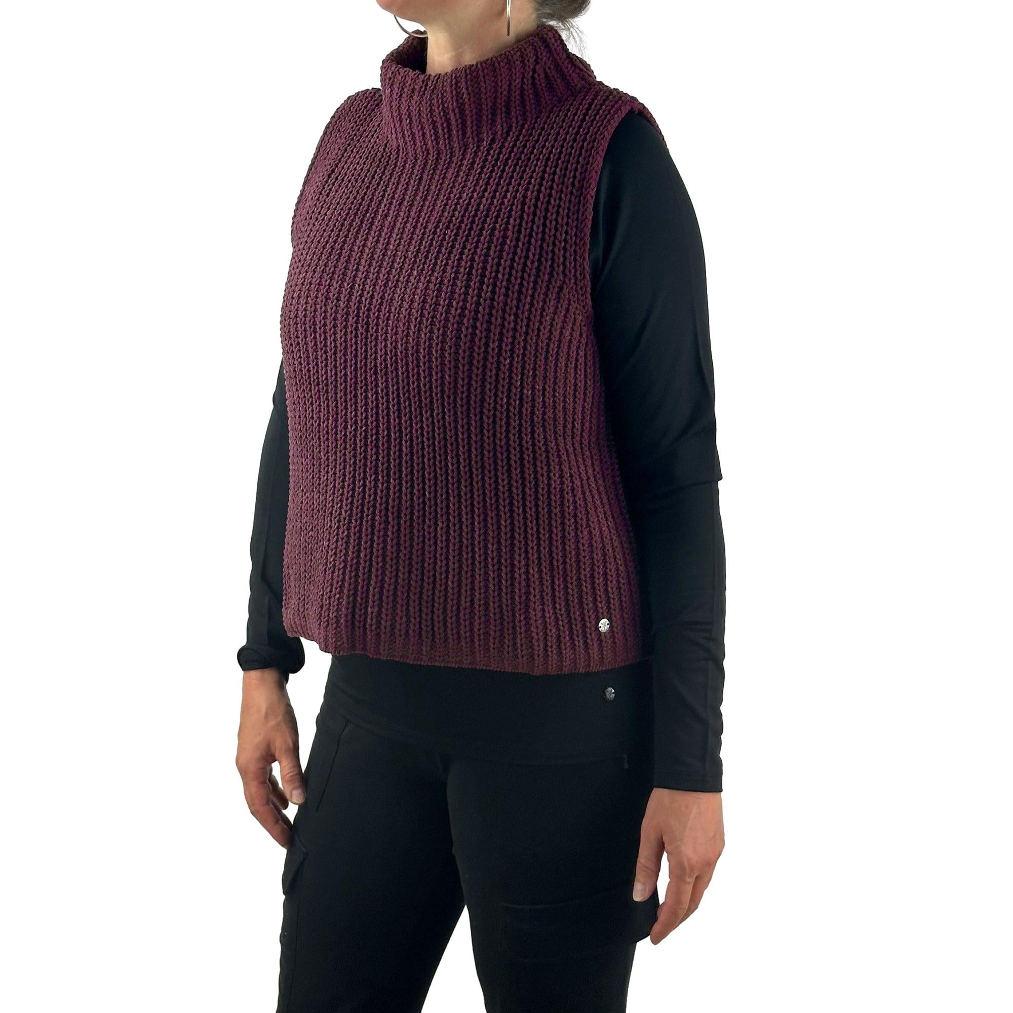 Pullunder in Chenille Optik. Mode von Monari. Seidel Moden Onlineshop