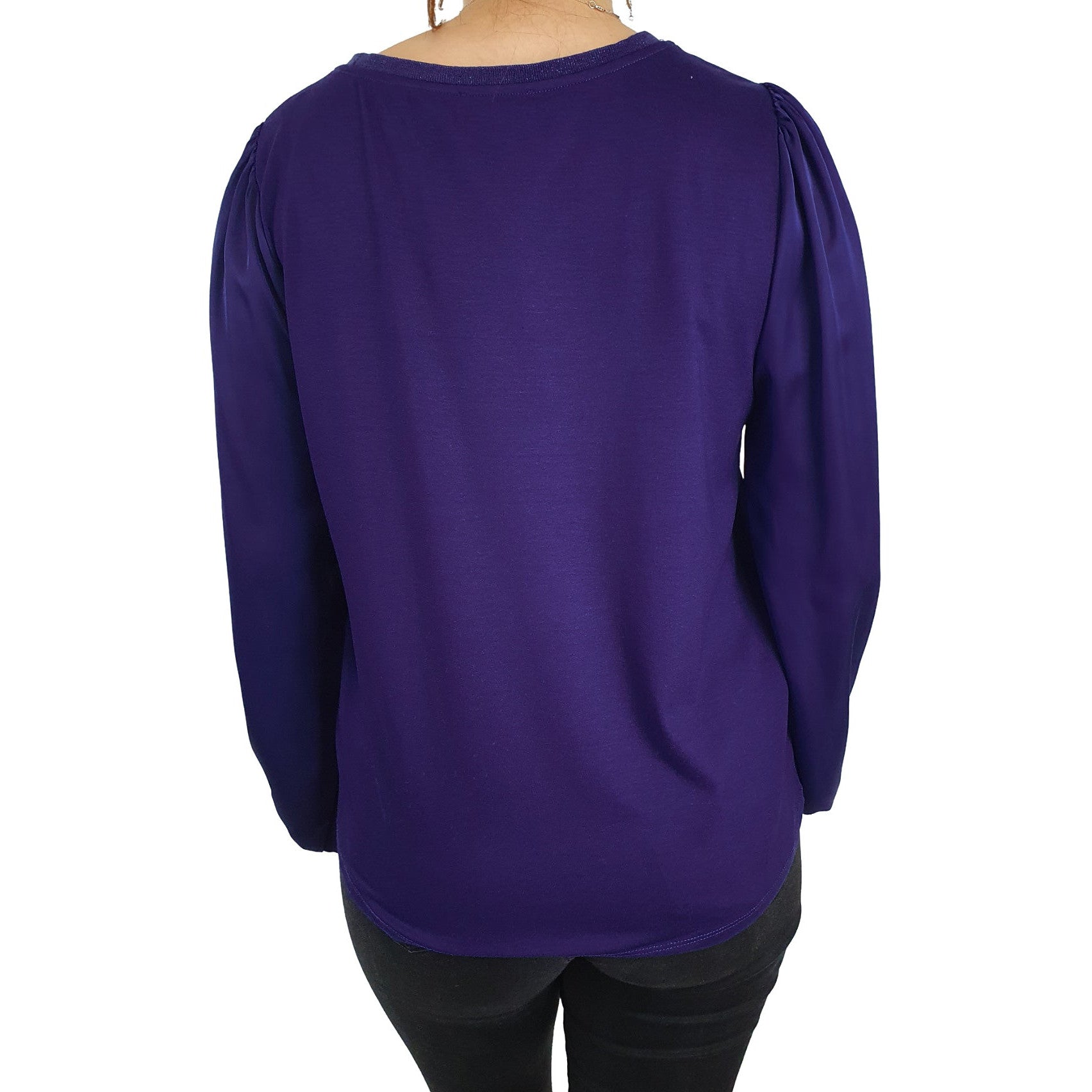 Schluse in edler Satinoptik. Mode von Monari. Seidel Moden Onlineshop