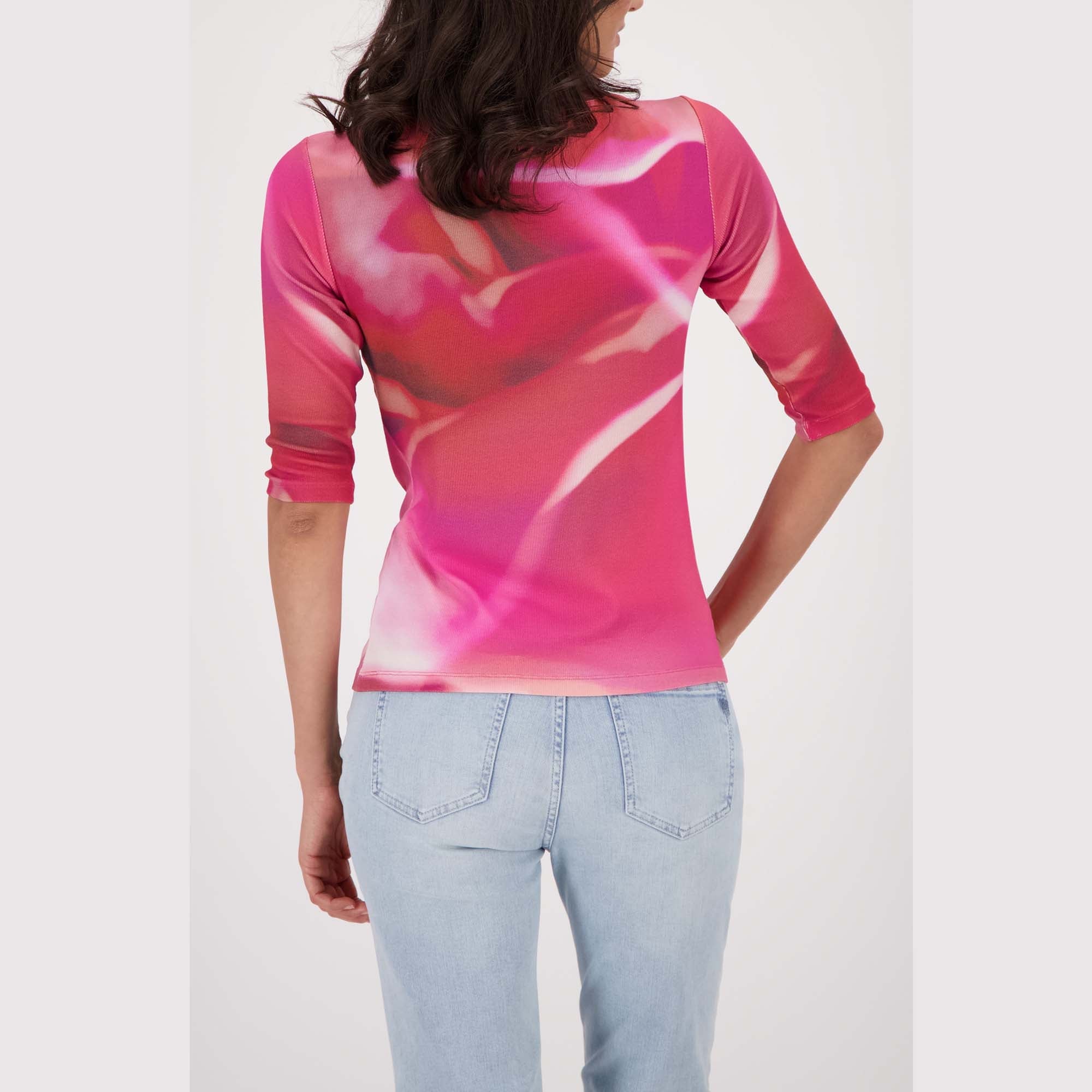 Shirt mit Allover - Print - Mode von Monari