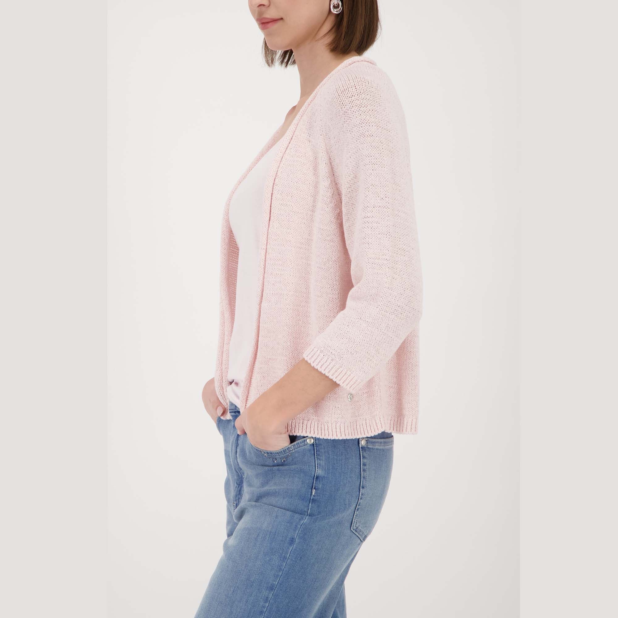Strickjacke mit 3/4 Ärmeln - Mode von Monari