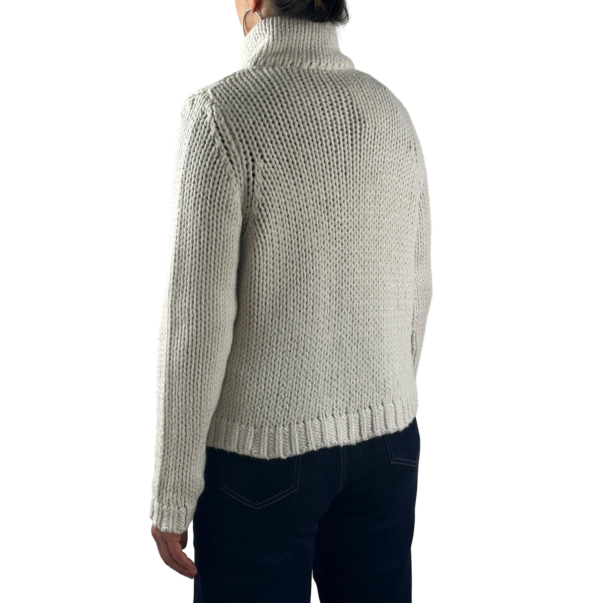 Strickjacke mit Pailletten. Mode von Monari. Seidel Moden Onlineshop