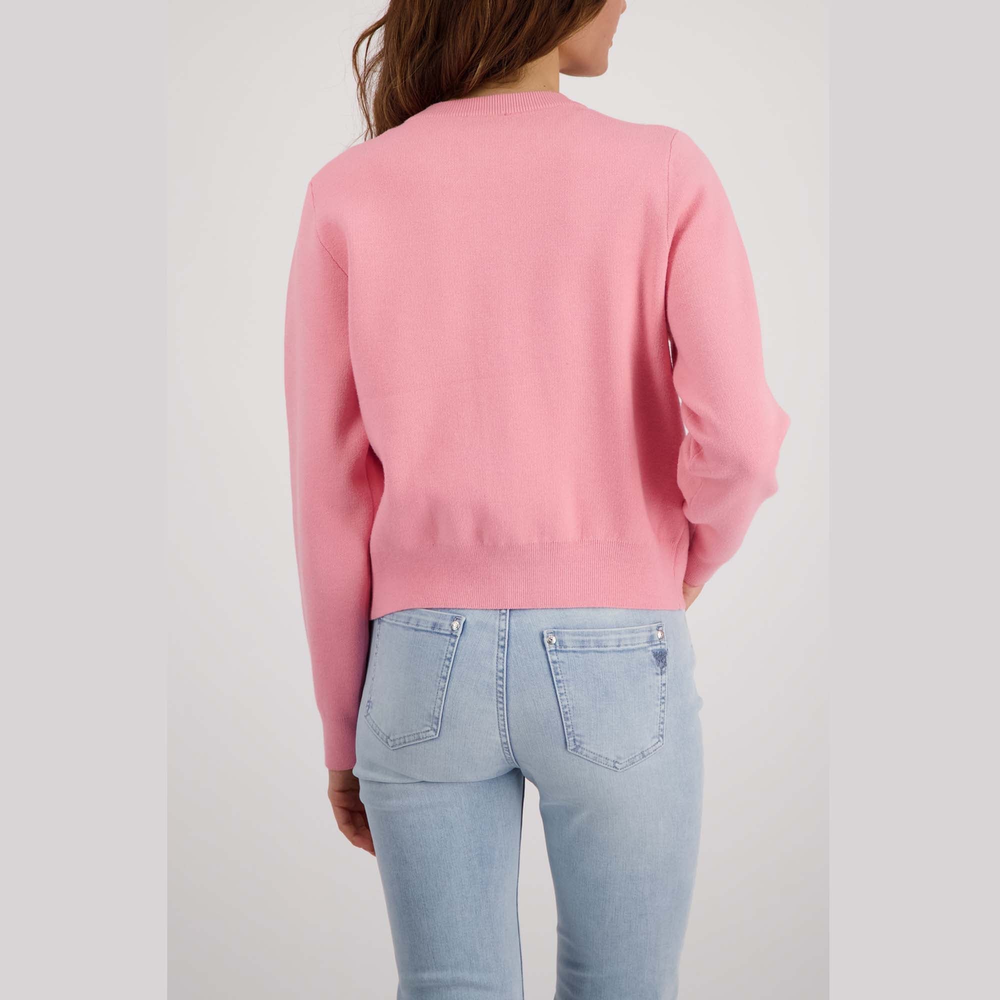 Strickjacke mit Schmuckknöpfen - Mode von Monari