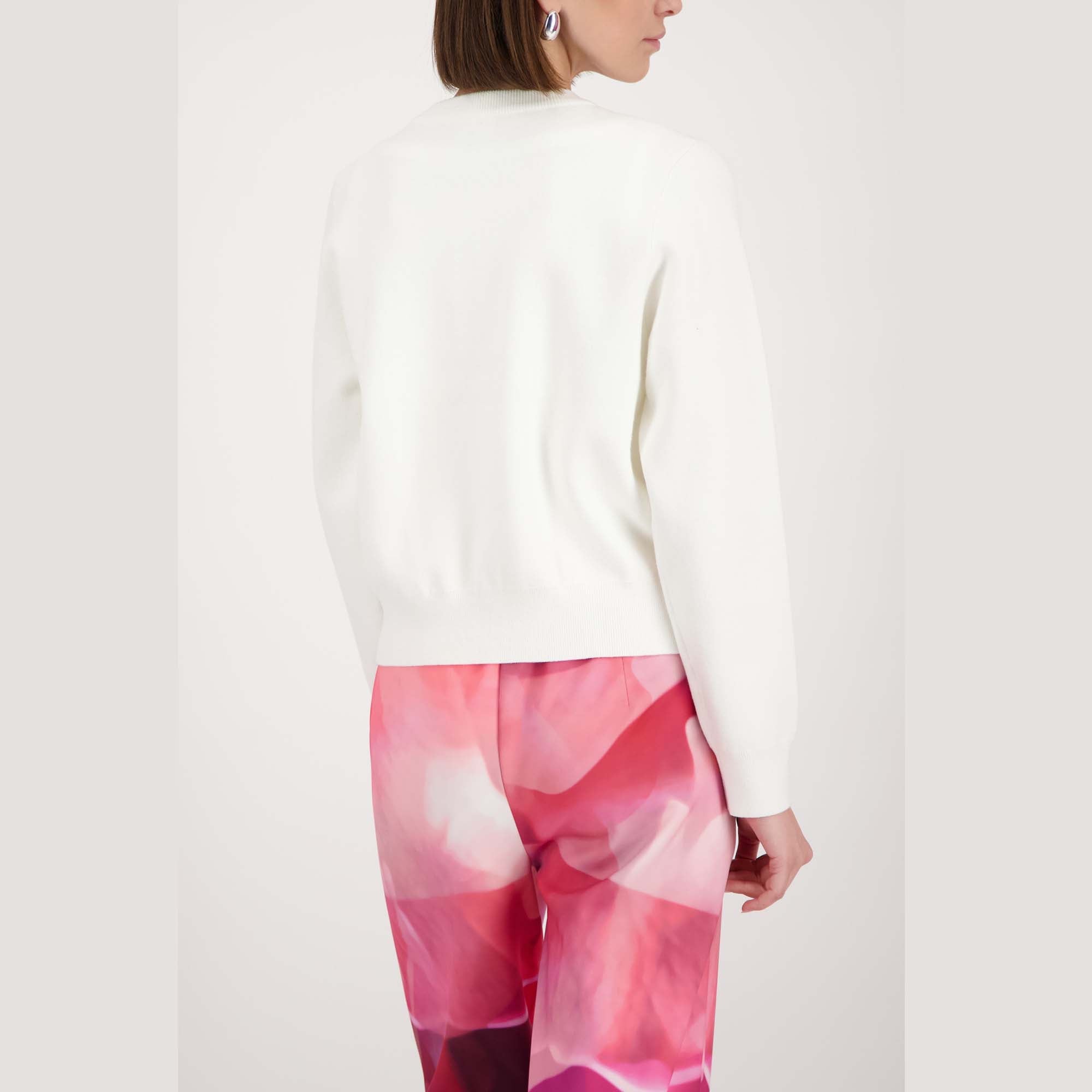 Strickjacke mit Schmuckknöpfen - Mode von Monari