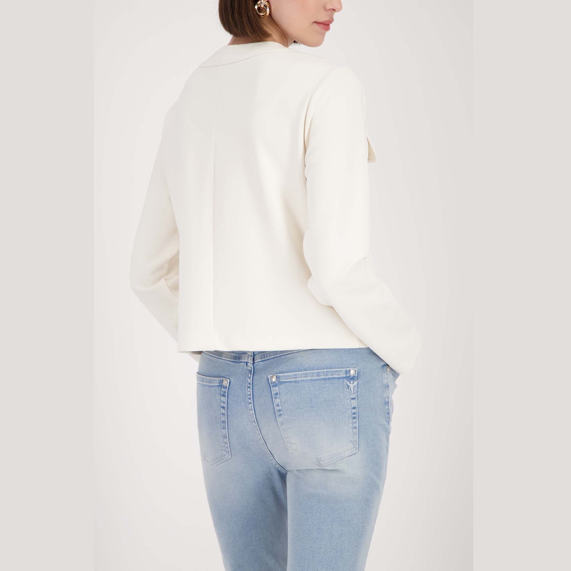 Sweatjacke mit Taschen - Mode von Monari