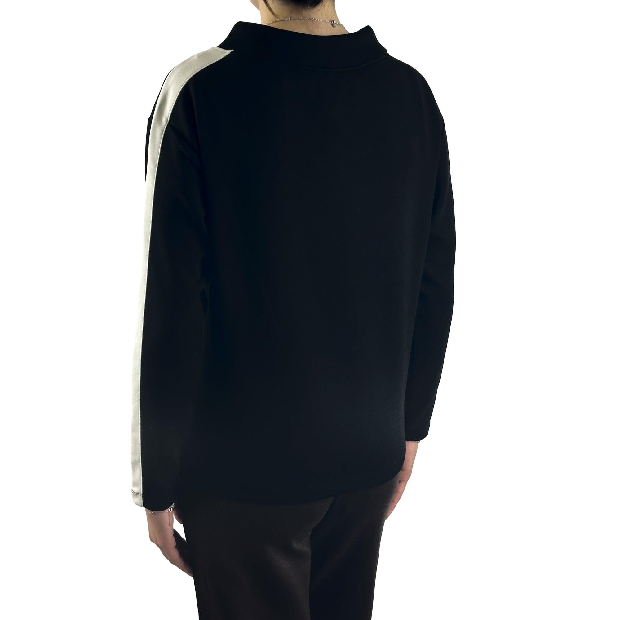 Sweatshirt mit Galon. Mode von Monari. Seidel Moden Onlineshop